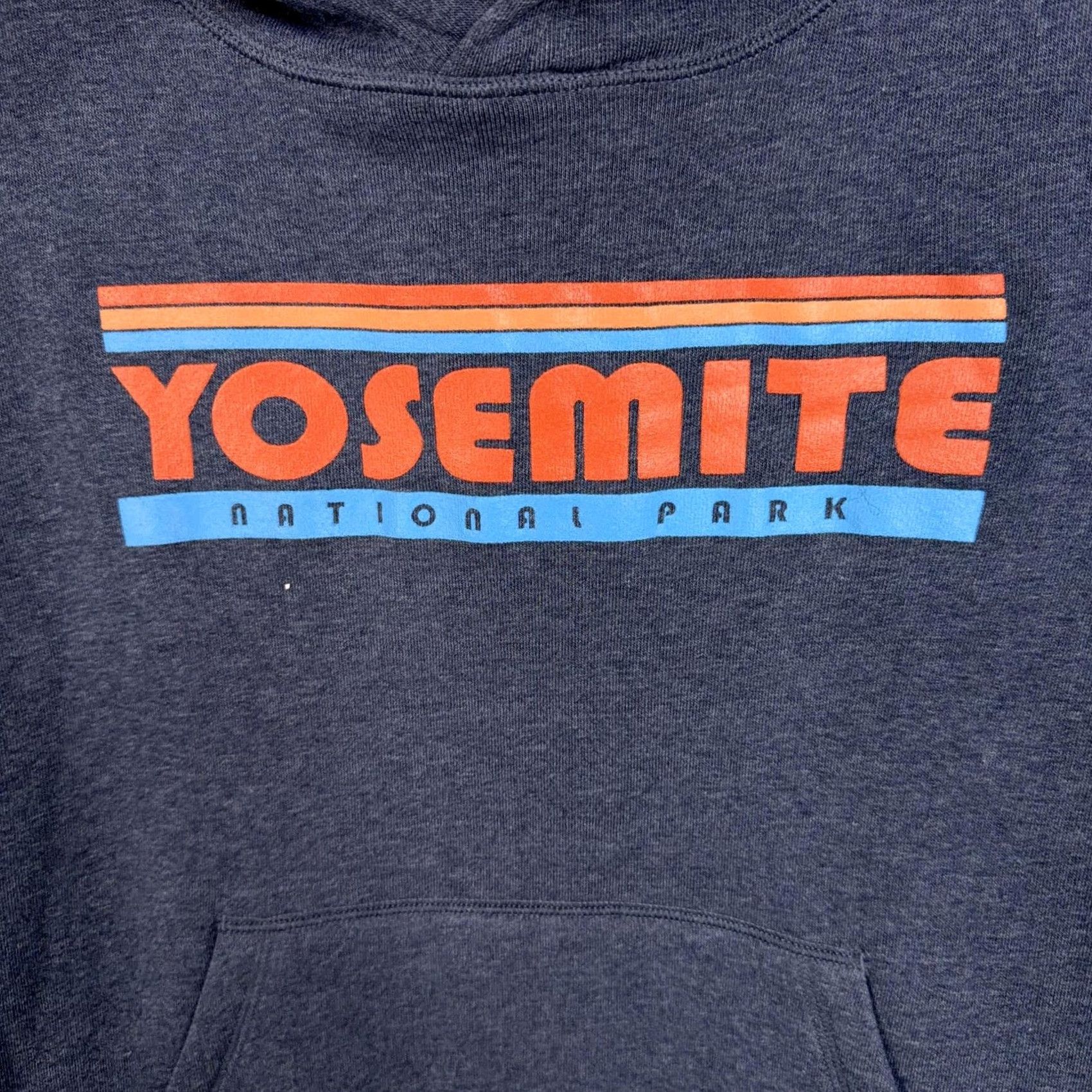 Champion Champion Hoodie Adult Medium Gray Yosemite National Park Graphic Fleece Pullover Size US M / EU 48-50 / 2 - 3 Thumbnail