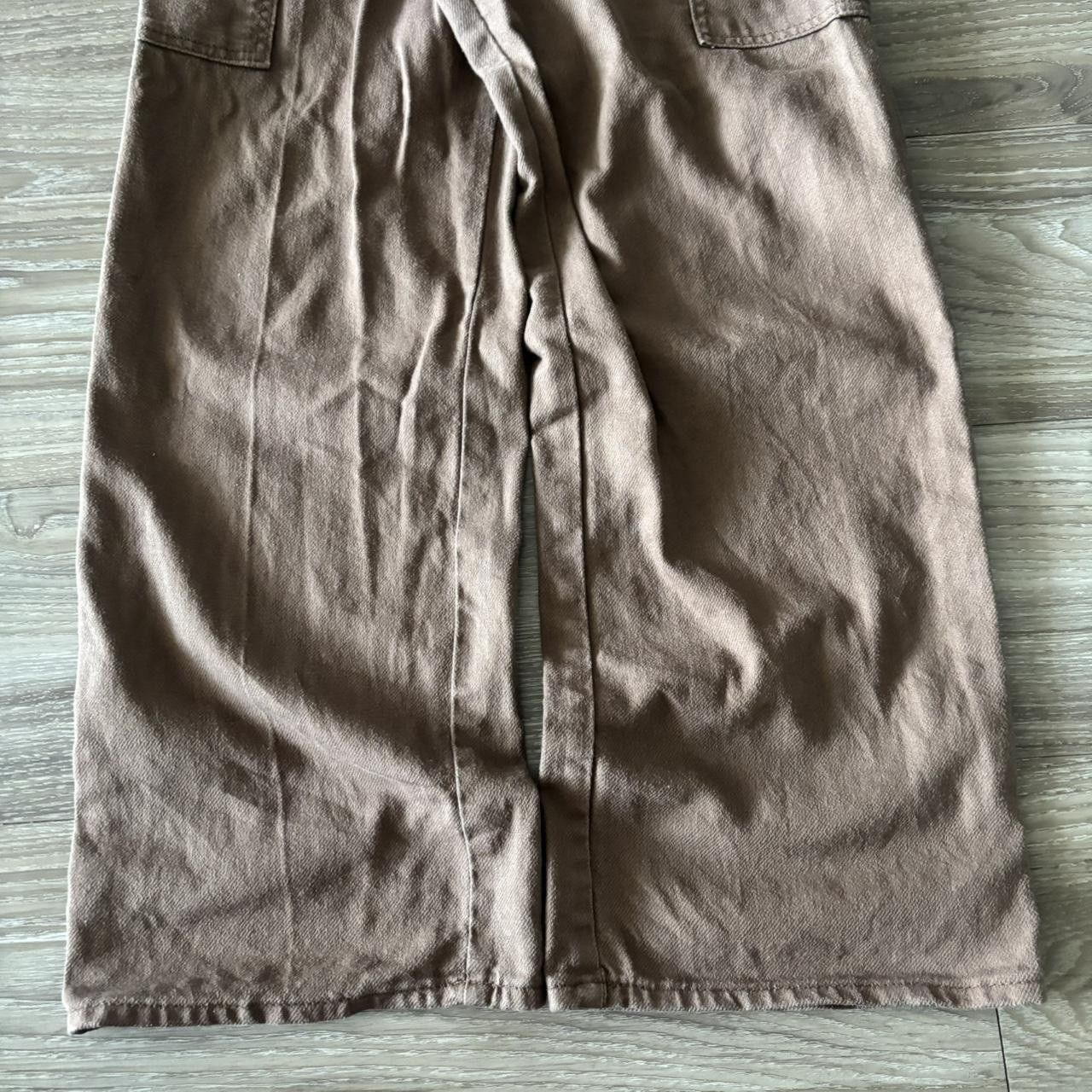 Vintage Crazy Vintage Y2K/2000s Baggy Brown Streetwear Cargo Pants! 30x31 Size US 30 / EU 46 - 6 Thumbnail