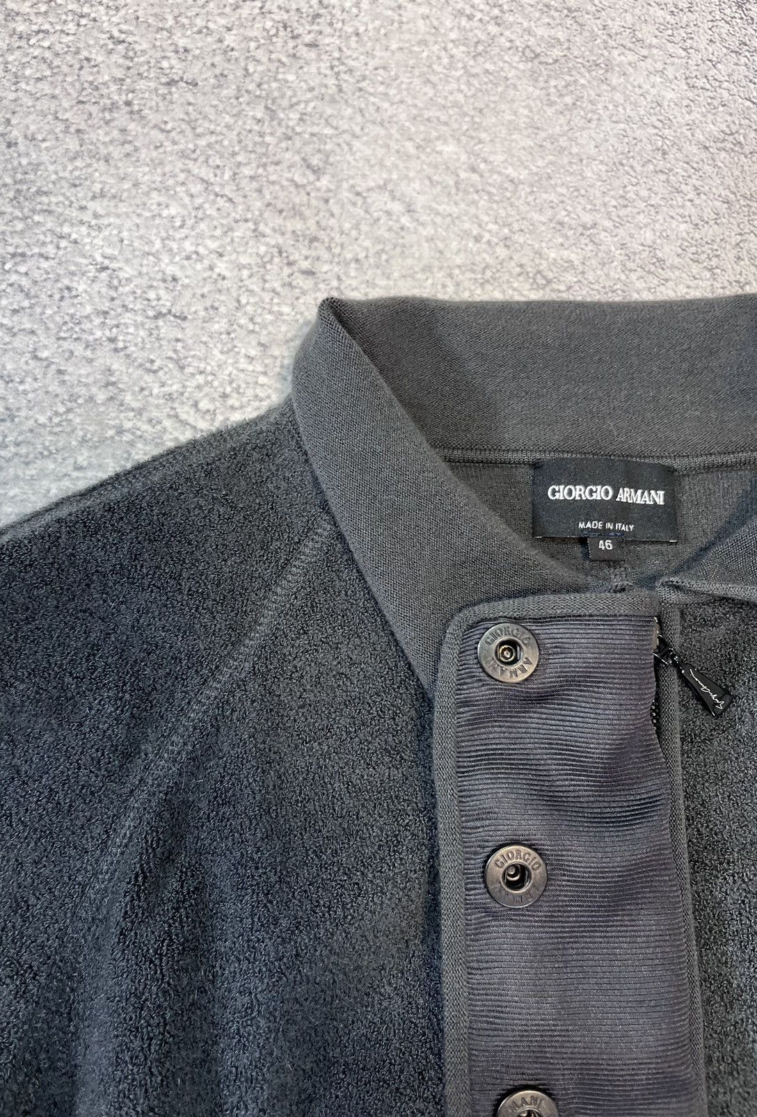 Giorgio Armani Giorgio Armani Women’s Jacket Wool Zip Up Collared Size L / US 10 / IT 46 - 7 Thumbnail