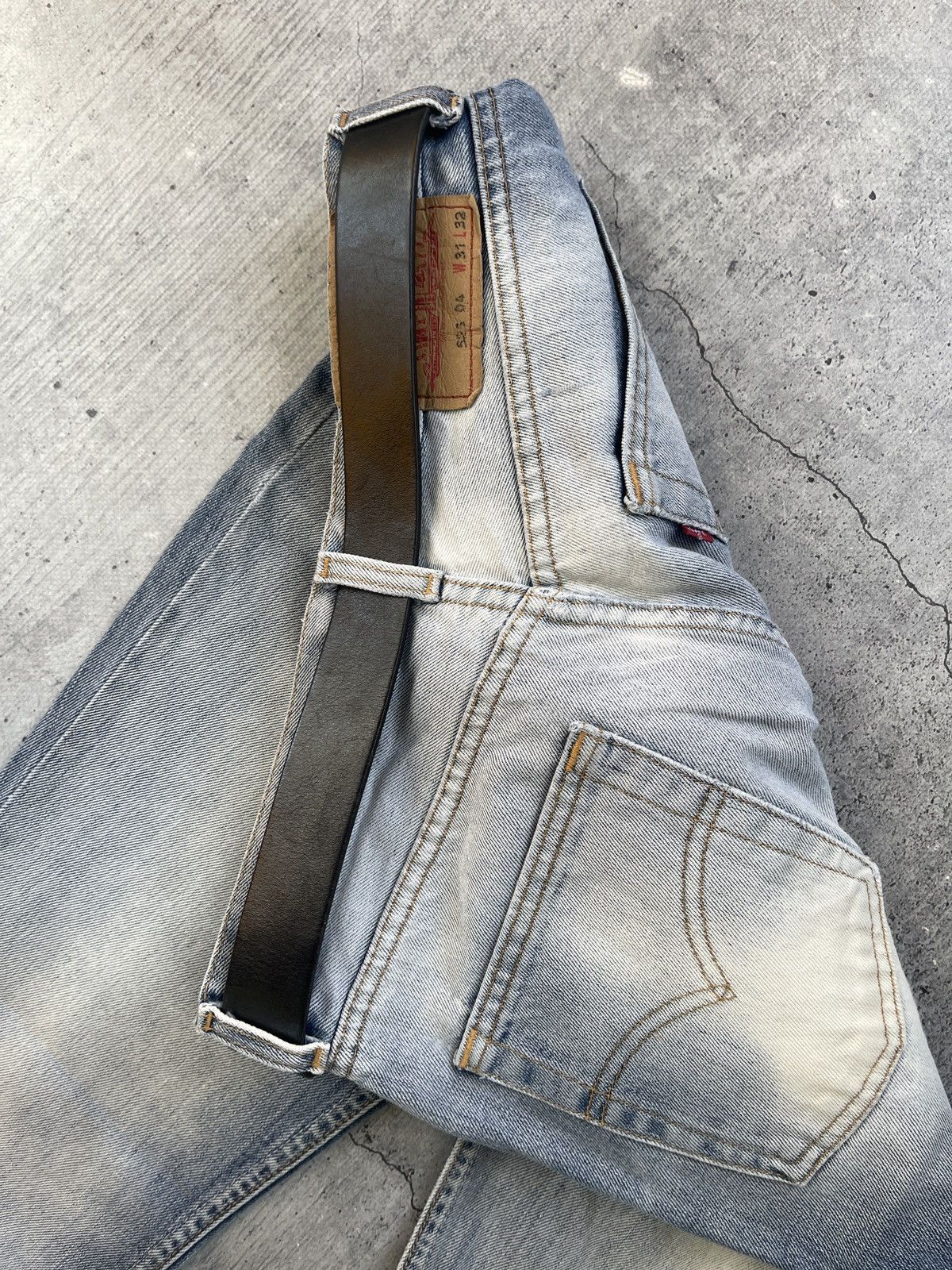Diesel Vintage Leather Diesel Belt Size ONE SIZE - 11 Thumbnail