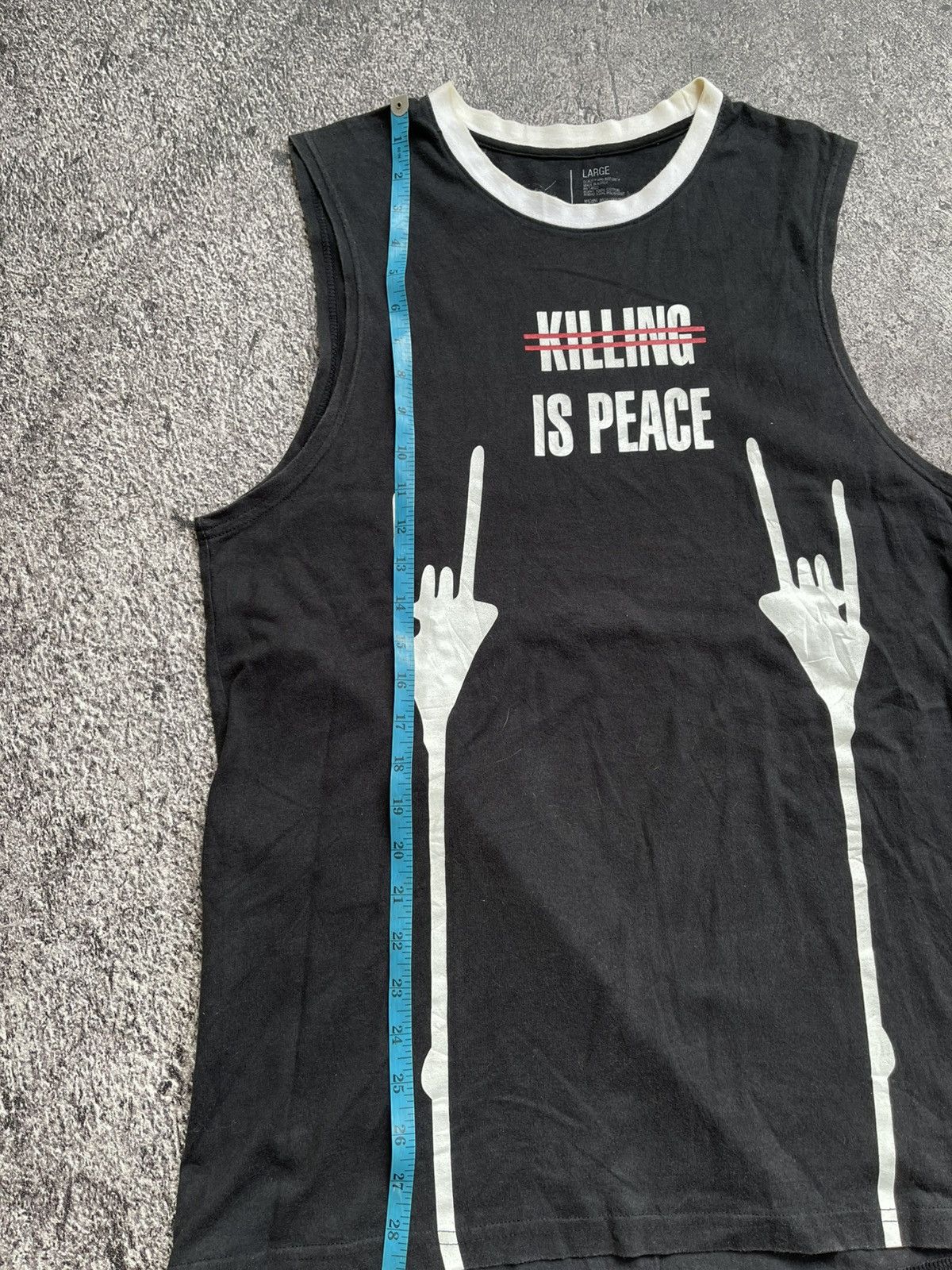 Hysteric Glamour Y2K Pitch Black ifsixwasnine poem tank tops Size US L / EU 52-54 / 3 - 4 Thumbnail