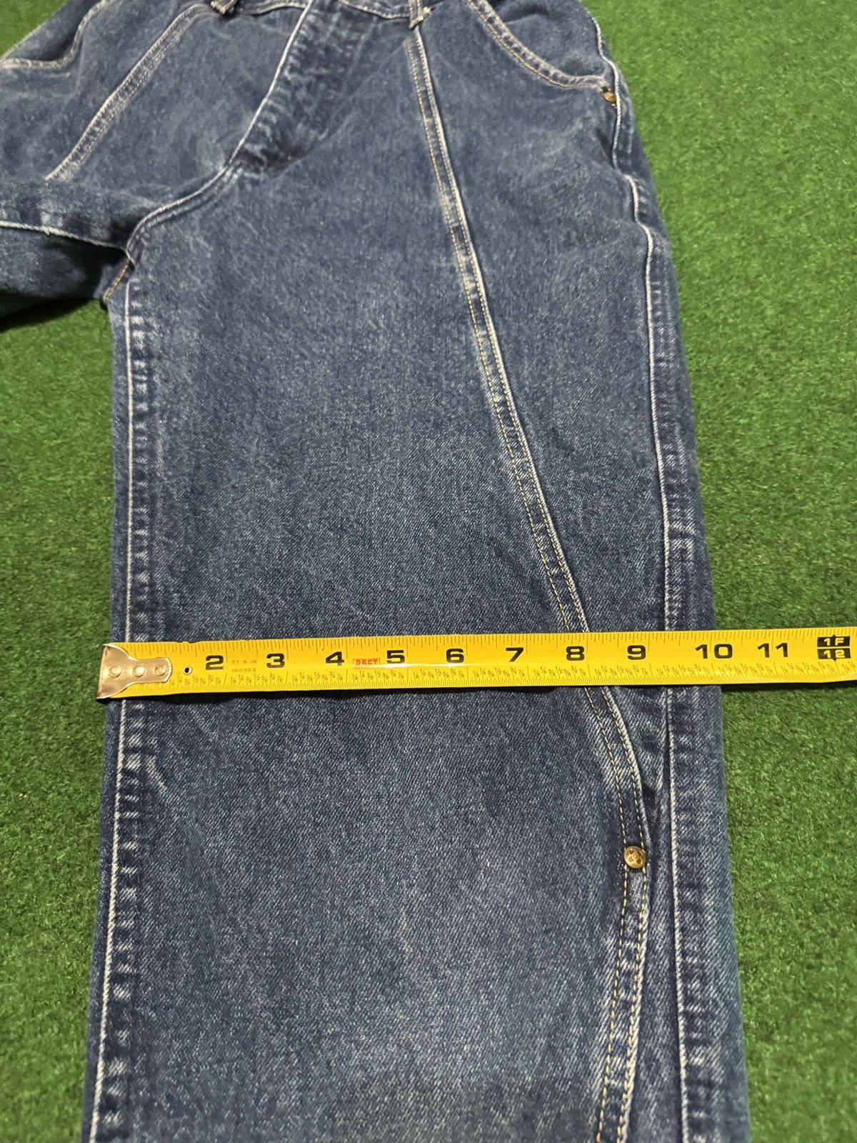 Lee × Vintage Vintage 70s Lee Talon Zipper Western 12 26x28 Cowgirl Jeans Size 34" / US 12 / IT 48 - 12 Thumbnail