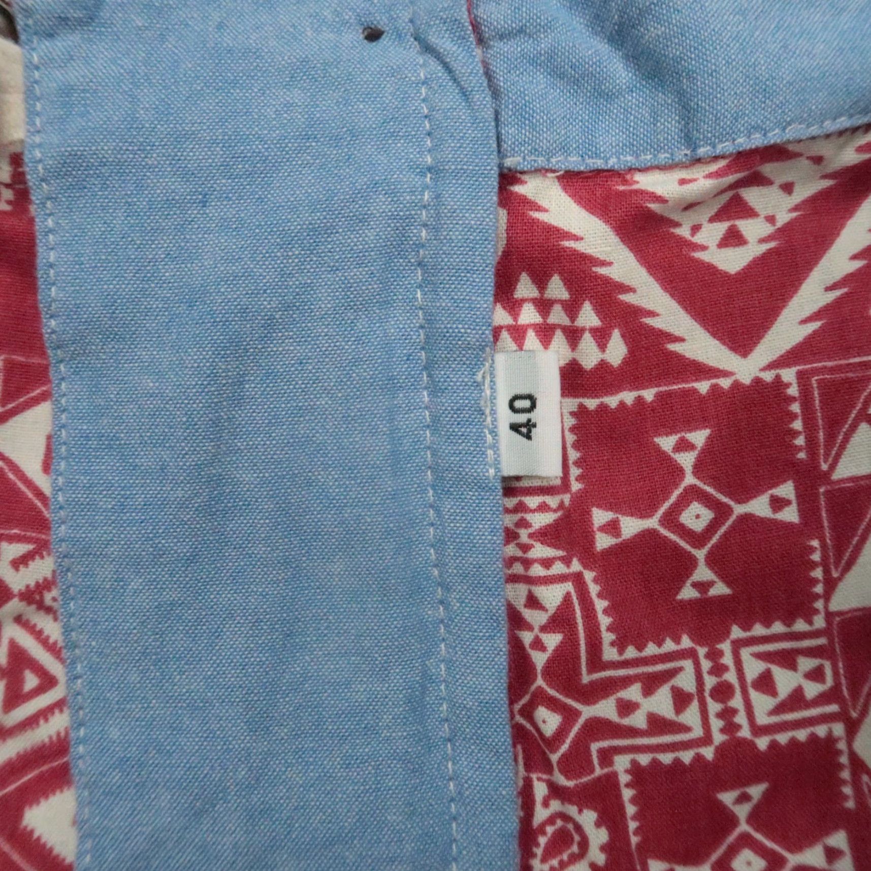 Reyn Spooner Reyn Spooner Shorts Mens 34 Chino Casual Red White Geometric Pattern 34 Inseam 11in Belt Loops Pockets Size US 34 / EU 50 - 6 Thumbnail