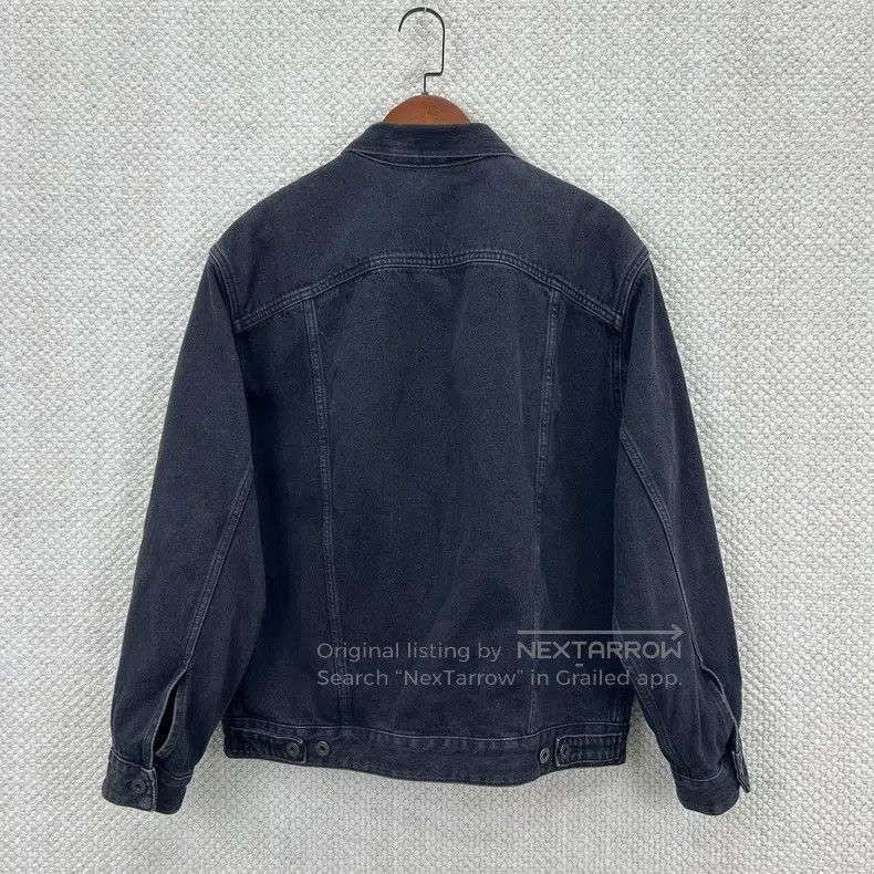 Valentino Valentino A large logo denim jacket on the chest Size US XXL / EU 58 / 5 - 2 Thumbnail