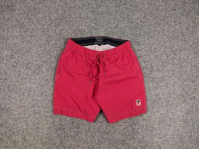 Polo Ralph Lauren Vintage 90's Ralph Lauren Shorts Red Logo Casual Streetwear Size US 34 / EU 50 - 1 Thumbnail