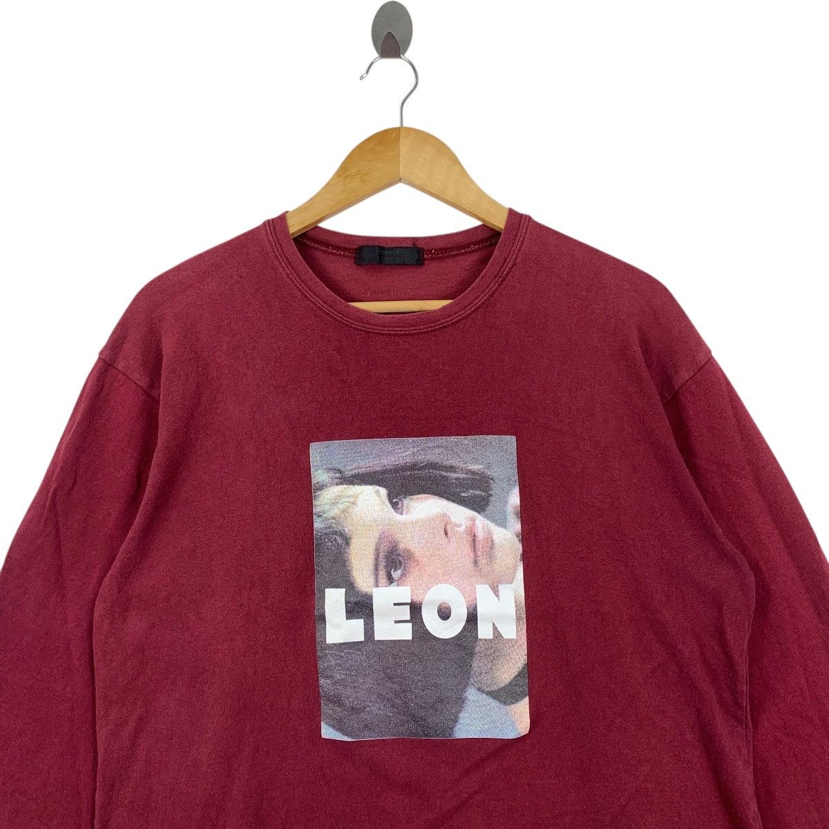 Vintage MERCI LEON : The PROFESSIONAL Movie By Accord Tshirt Size L / US 10 / IT 46 - 2 Thumbnail