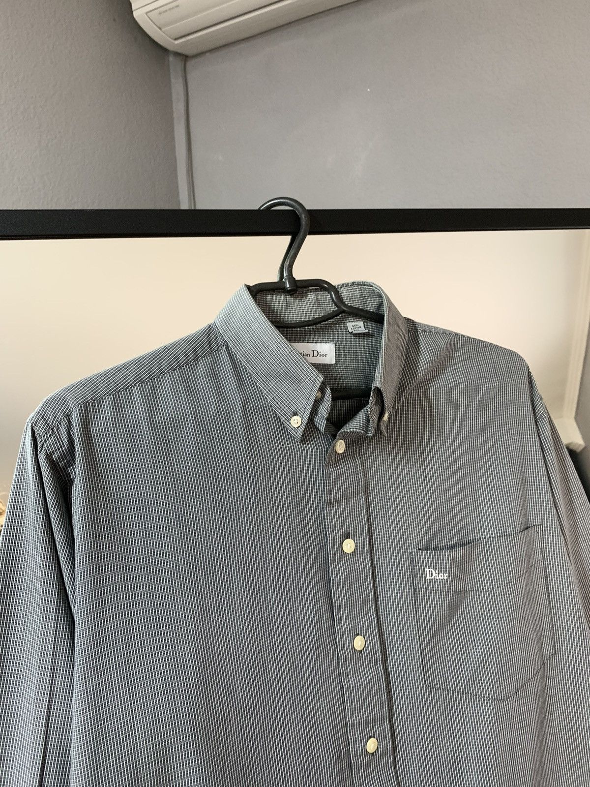 Christian Dior Monsieur × Vintage Vintage Christian Dior shirt Archival Clothes Distressed Size US L / EU 52-54 / 3 - 7 Thumbnail