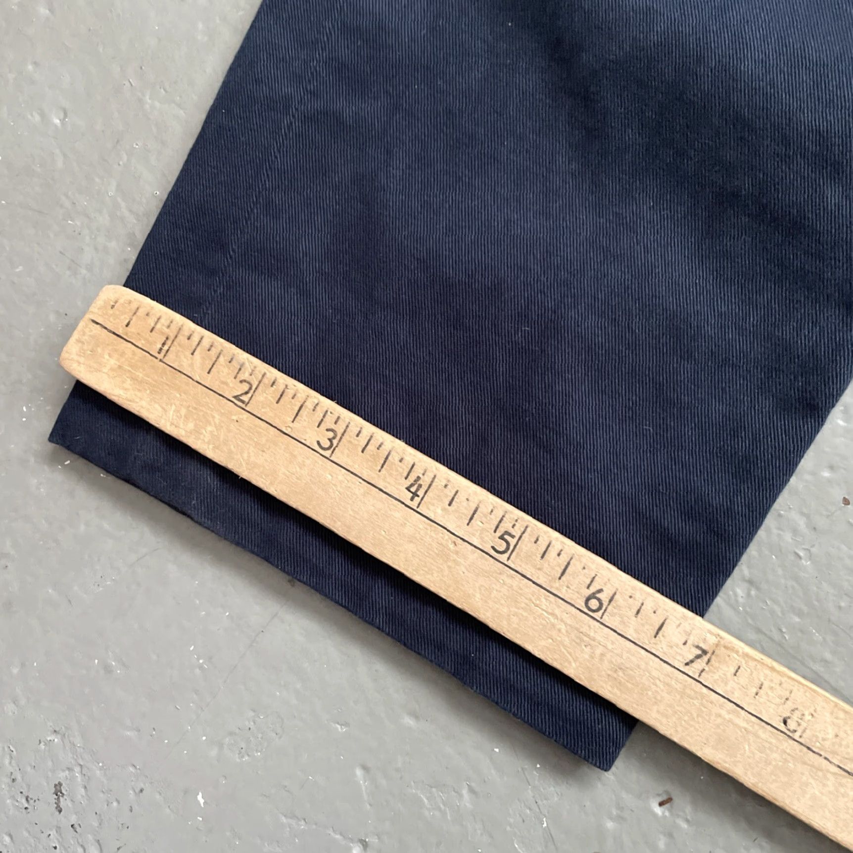 Vintage BALDWIN Kansas City Cotton Chino Work Pants Made In USA 30 Blue Mens Pants Casual Heritage 30 Size US 30 / EU 46 - 2 Thumbnail