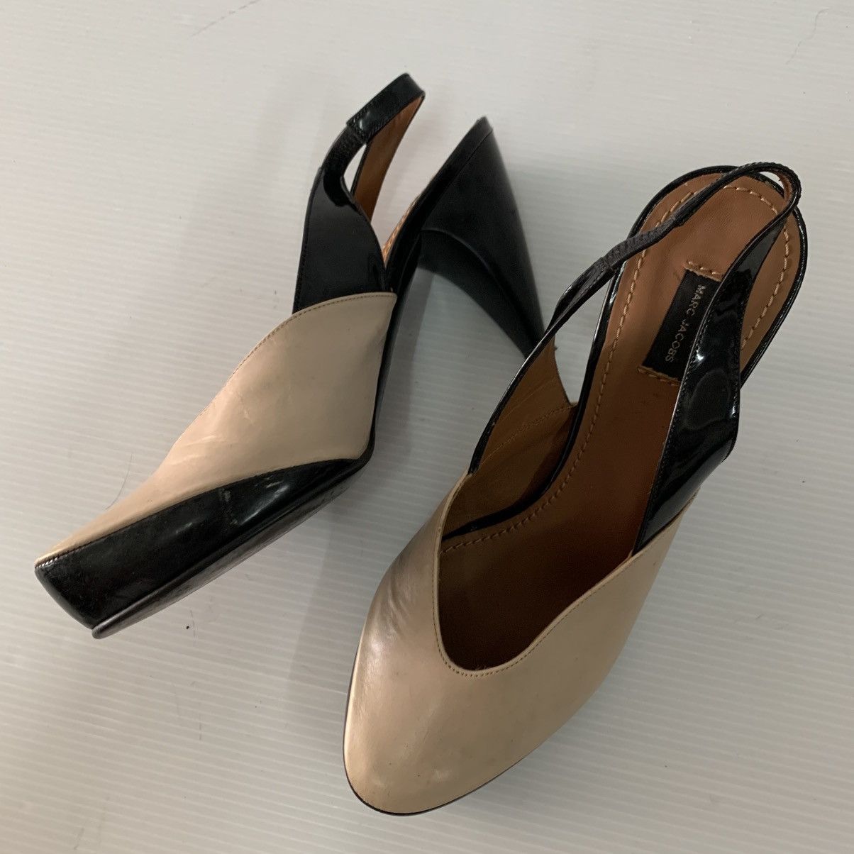Marc Jacobs Marc Jacobs Leather Heels Size US 6.5 / IT 36.5 - 9 Thumbnail
