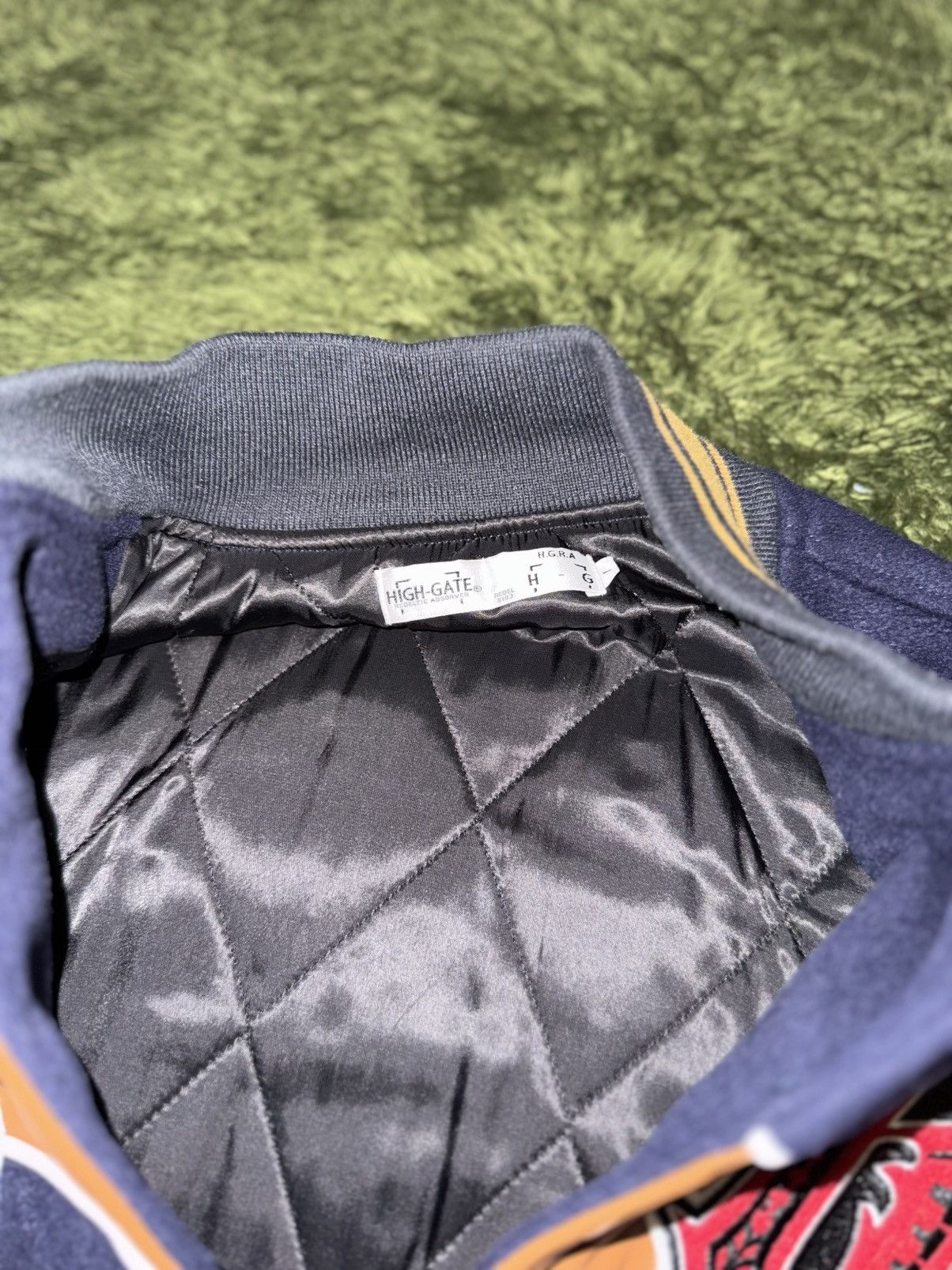 Japanese Brand [1] High Gate Japan Patchwork Varsity Jacket Size US XL / EU 56 / 4 - 3 Thumbnail