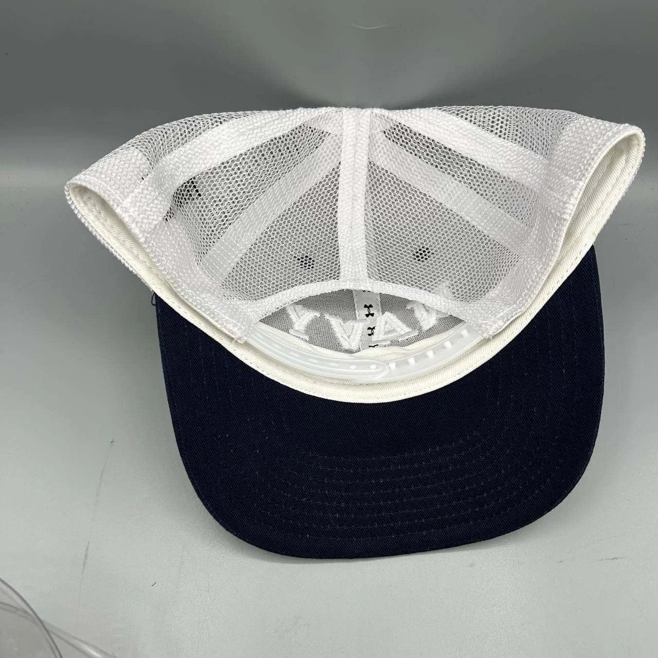 Under Armour Navy Rugby Trucker Hat Men Low Profile Fit Snap Back Size ONE SIZE - 5 Thumbnail