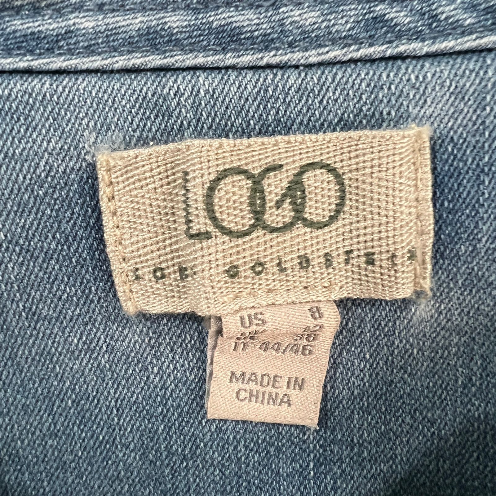 Other LOGO by Lori Goldstein Jeans Jacket Womens Size M / US 6-8 / IT 42-44 - 3 Thumbnail