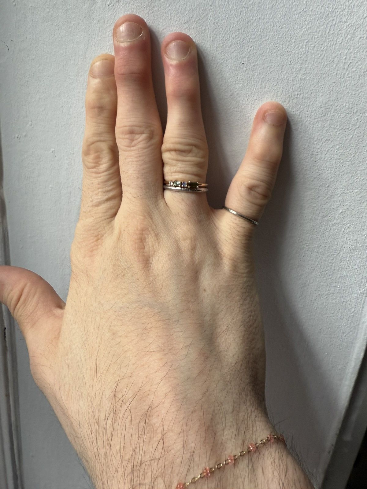 Other 14K Wwake Tourmaline and Opal Ring Size ONE SIZE - 4 Thumbnail
