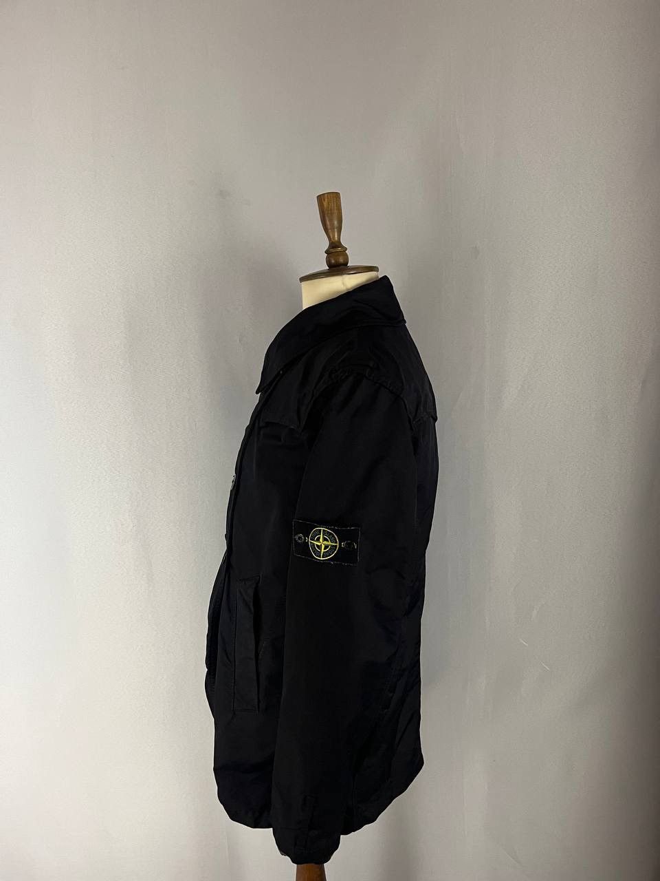 Stone Island Stone Island AW 08/09 Davit Trench Coat Jacket Black Size US L / EU 52-54 / 3 - 6 Thumbnail
