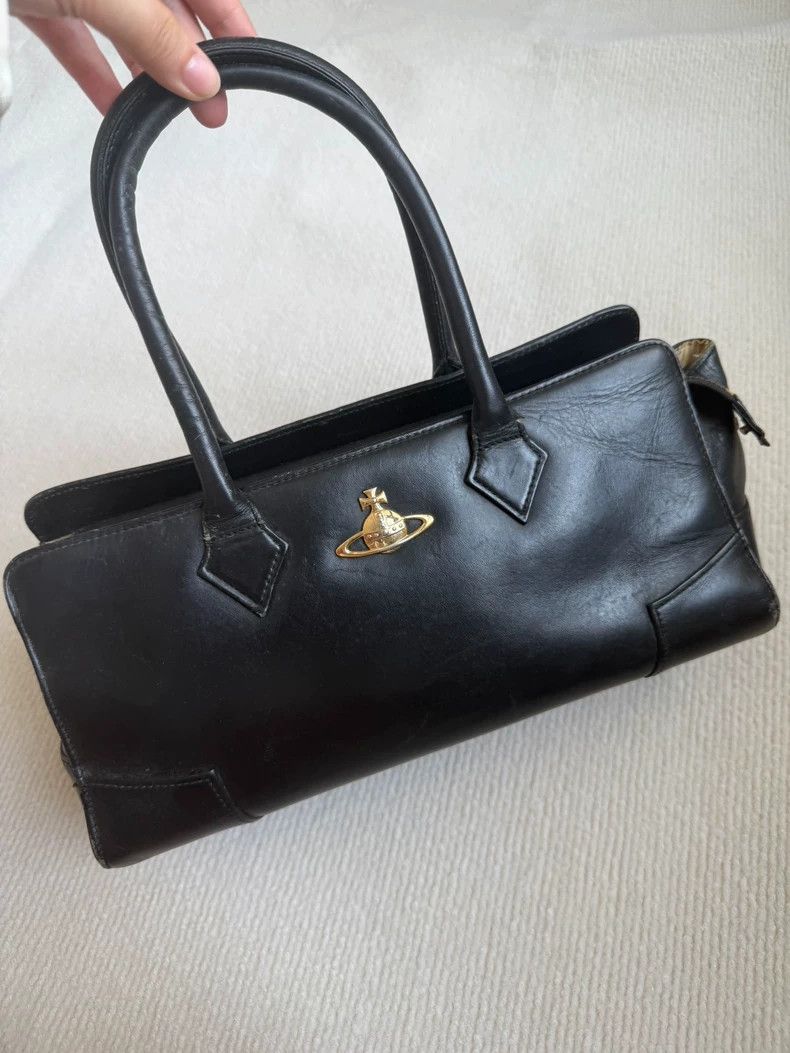 Vivienne Westwood Vivienne Westwood size os Black gold classic cowhide square Size ONE SIZE - 1 Thumbnail