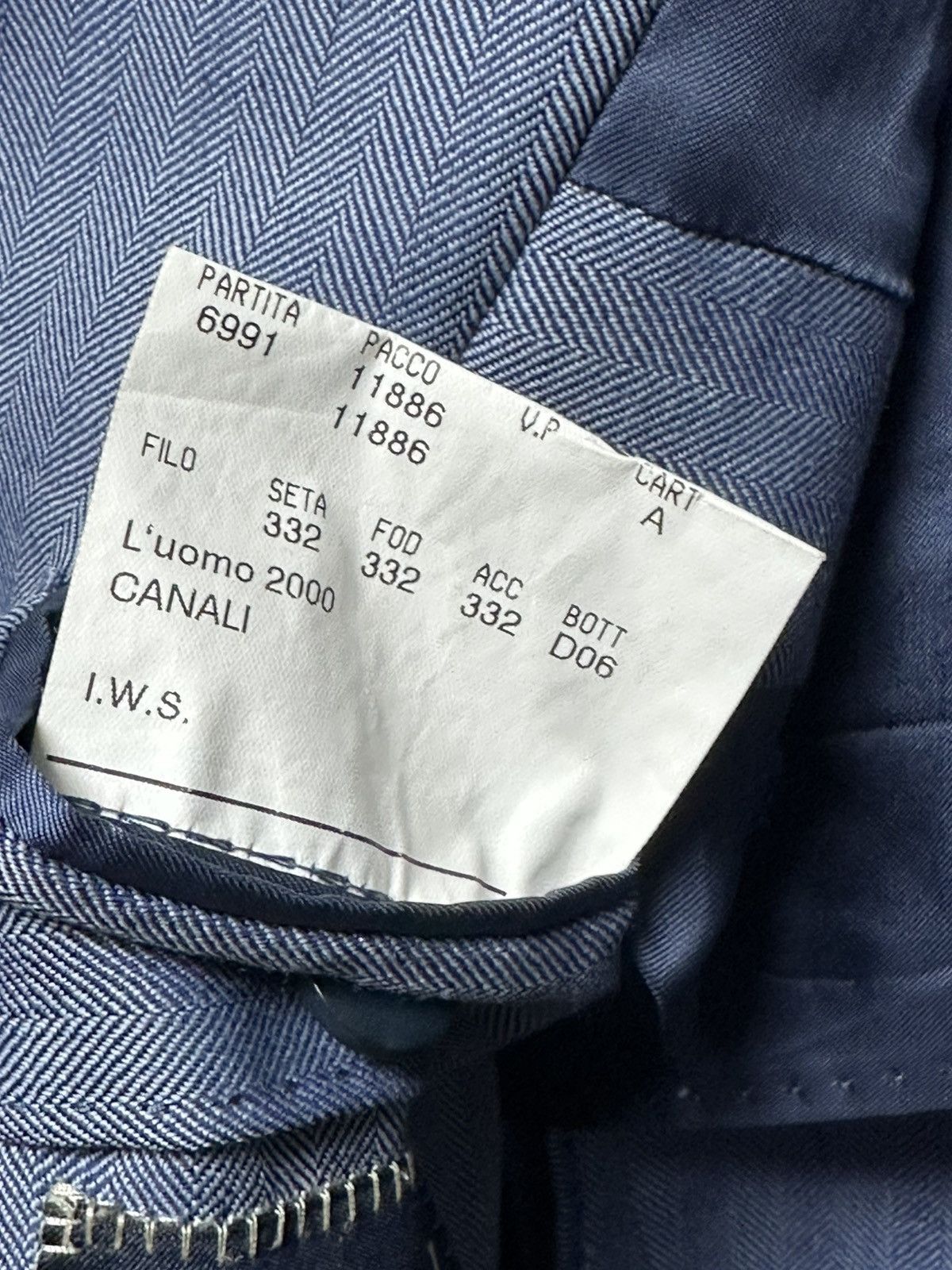 Canali Canal Luxury Rare Blazer Made in Italy Size L Size 52R - 8 Thumbnail