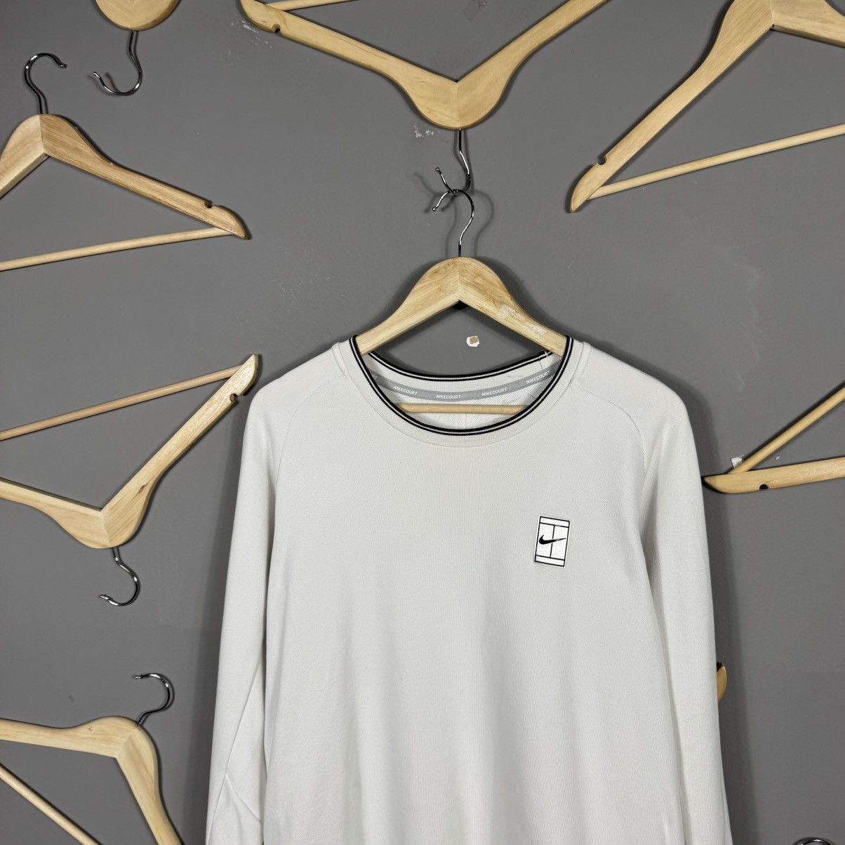 Nike Nike Court Top LS Baseline Crewneck Size US L / EU 52-54 / 3 - 2 Thumbnail