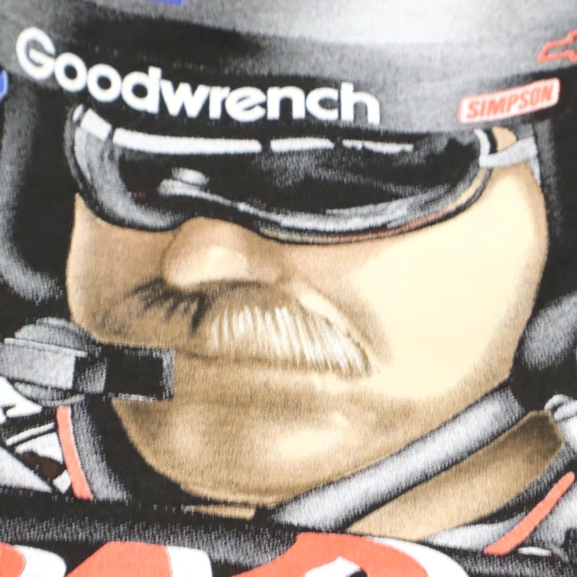 Chase Authentics VTG Chase Authentics Dale Earnhardt 1998 Brickyard 400 All Over Print T-Shirt Black Men's XL Shirt Size US XL / EU 56 / 4 - 7 Thumbnail