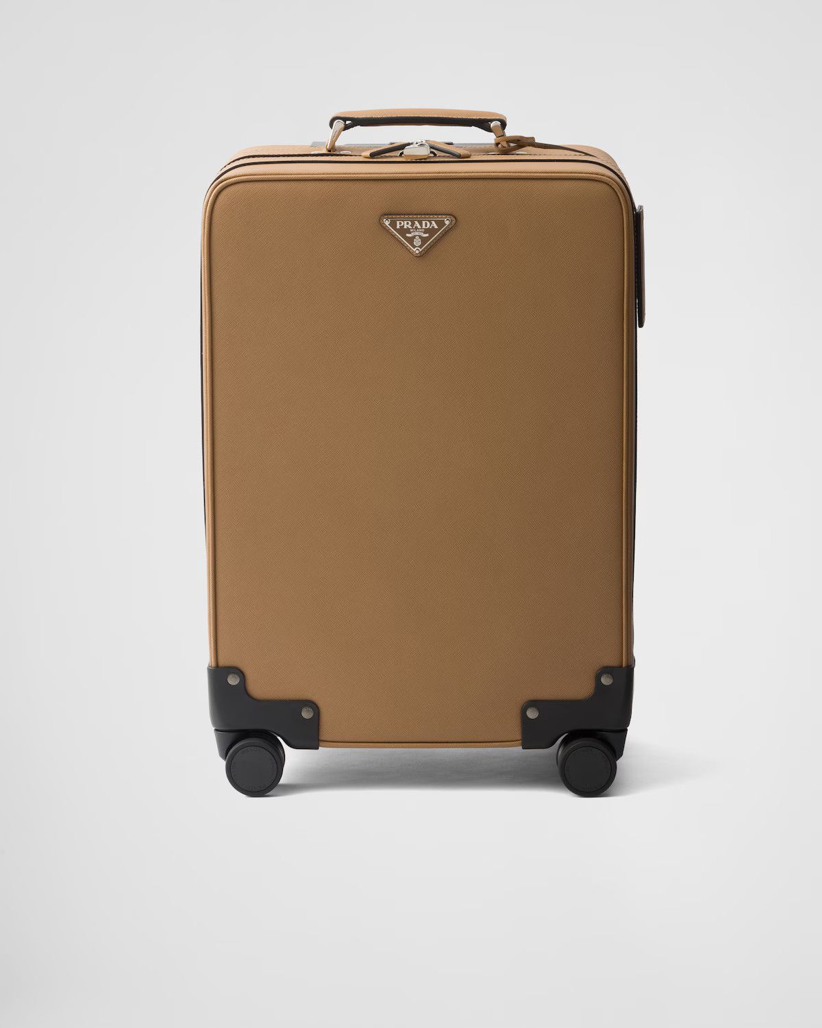 Prada oc11z0625 Size: OS / Saffiano Leather Trolley in Caramel Size ONE SIZE - 1 Thumbnail
