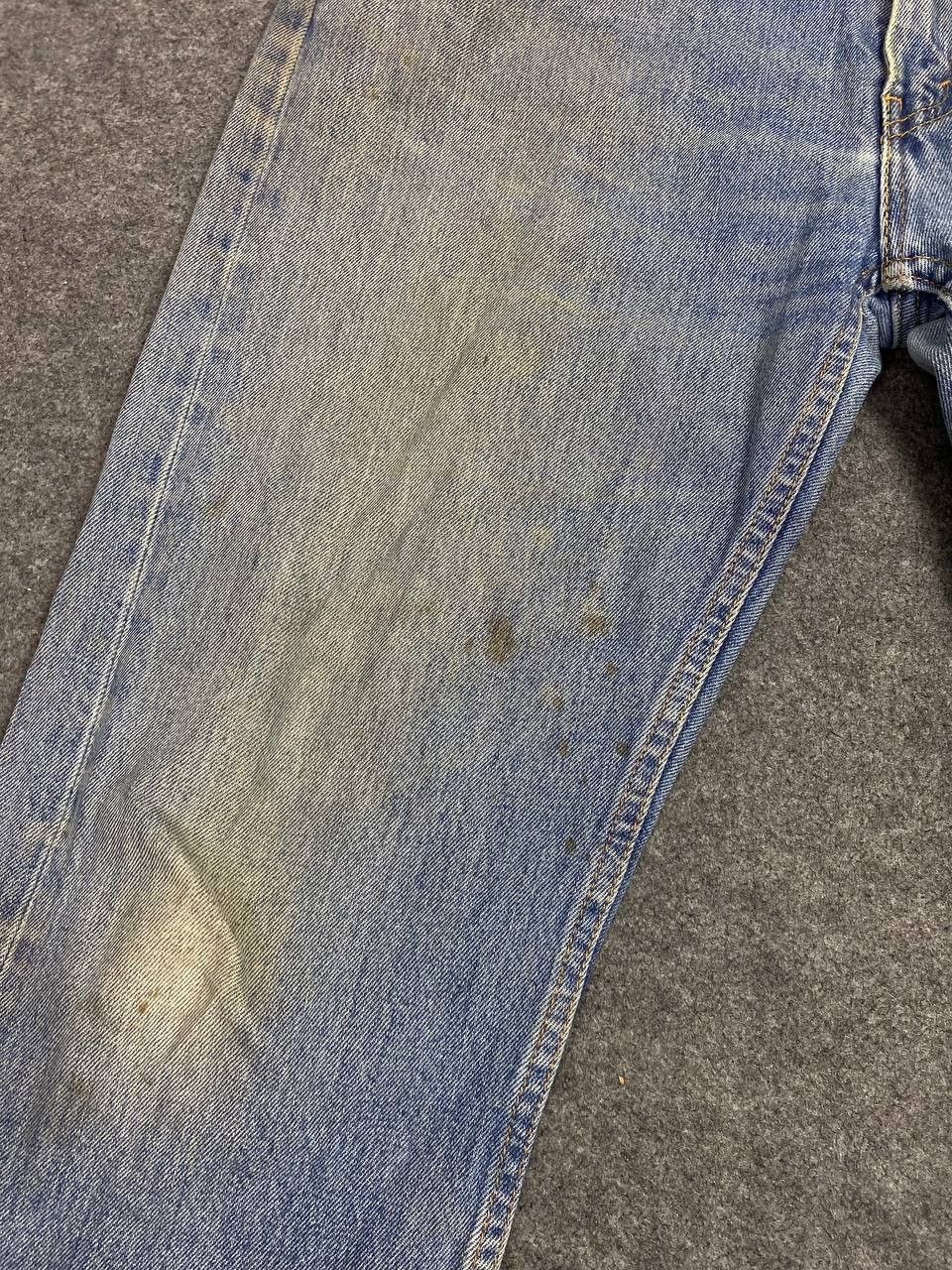 Levi's levis 505 relaxed fit denim nice design Size US 39 - 12 Thumbnail