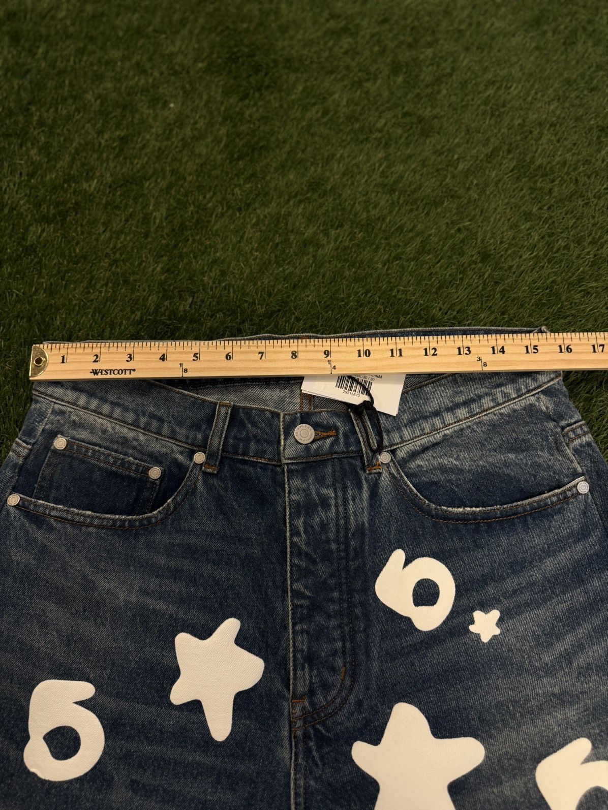 Sp5der Sp5der Worldwide Beluga Denim Jeans Size 30 (NEW) Size US 30 / EU 46 - 12 Thumbnail