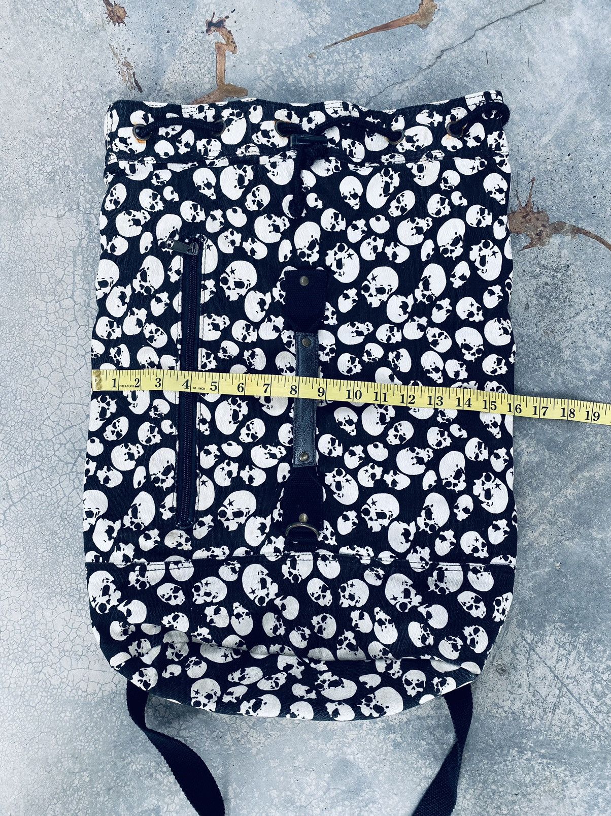 Vintage Vintage Fabric Connection Skull FullPrint Backpack Size ONE SIZE - 21 Thumbnail