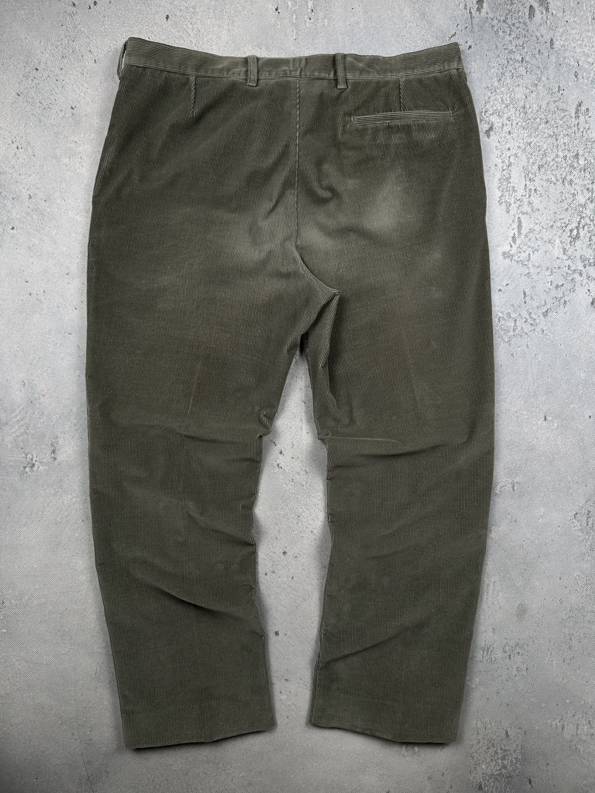 Prada Prada Milano Archive Corduroy Pants Olive Green Size US 36 / EU 52 - 4 Thumbnail