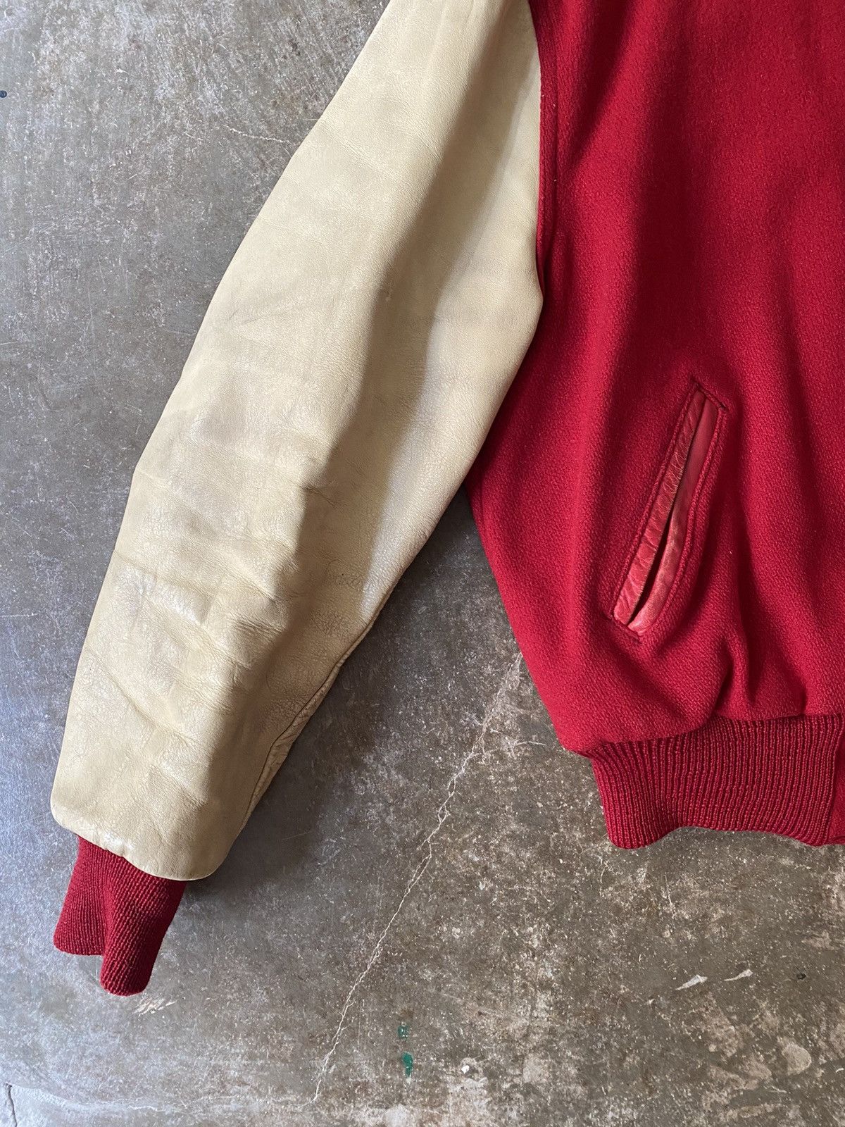 Vintage Vintage 50s Burean Holloway Varsity Jacket Kapital CPFM Size US XL / EU 56 / 4 - 4 Thumbnail