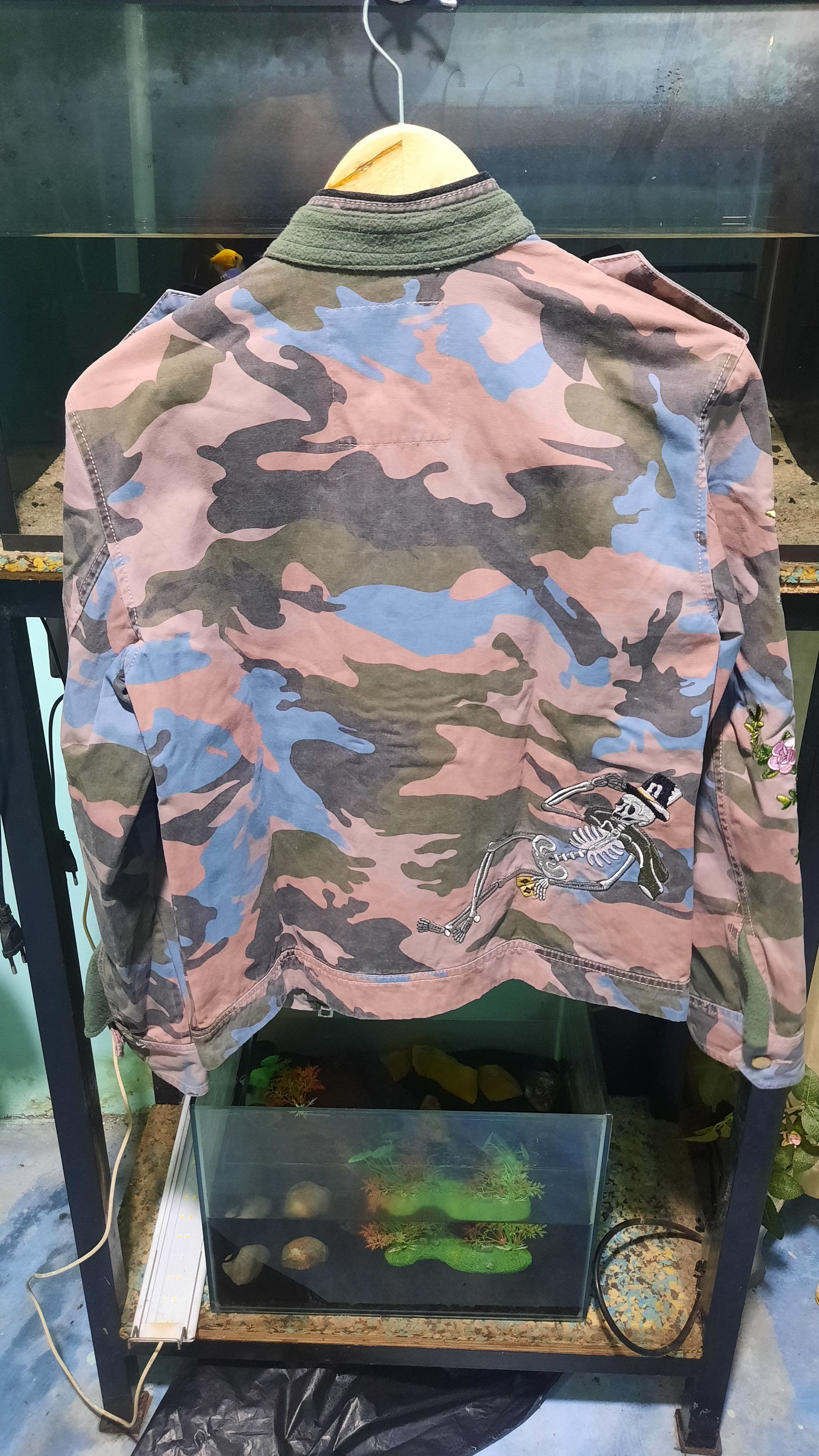 Hysteric Glamour × Zadig & Voltaire Flower and skeleton Size US M / EU 48-50 / 2 - 7 Thumbnail