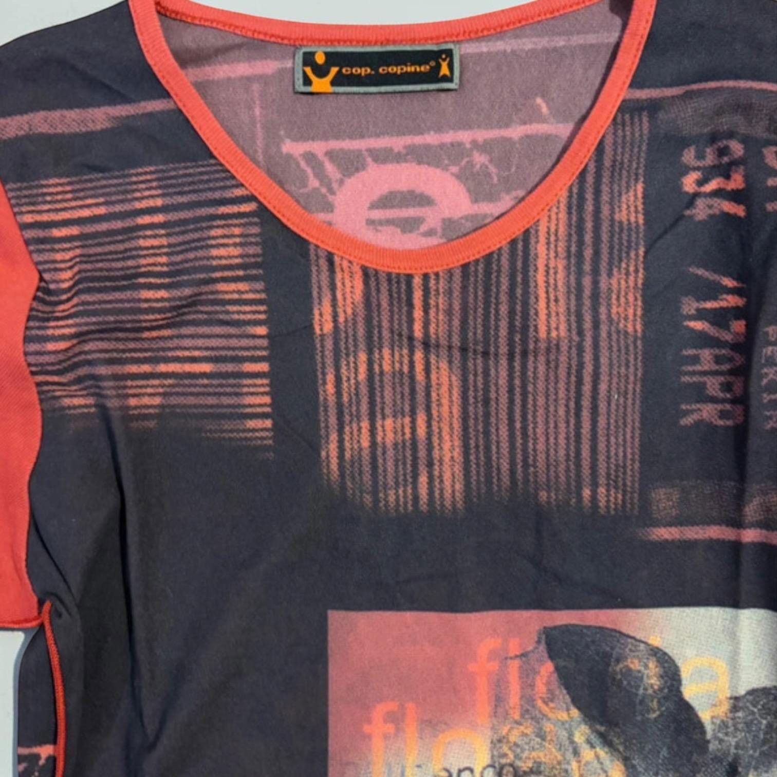 Other The Cop Copine Floria Barcode Meshtop Size ONE SIZE - 6 Thumbnail