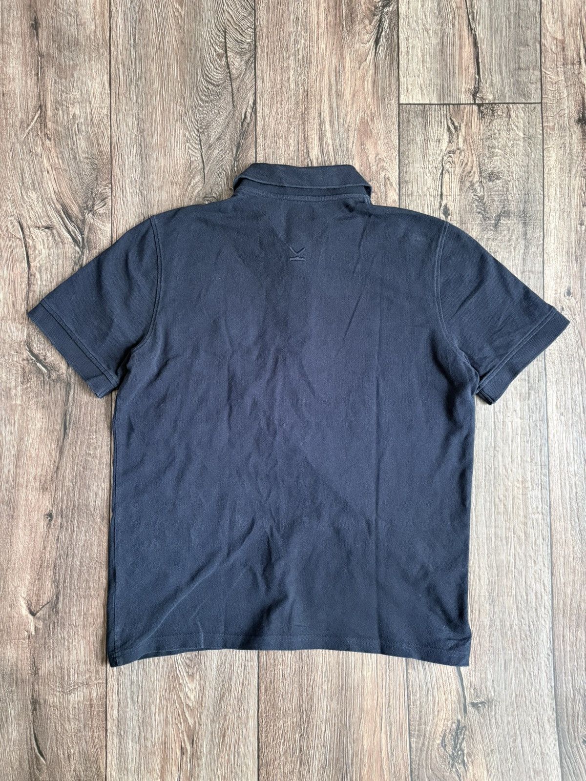 Kenzo Kenzo Tiger Head Logo Short Sleeve Navy Polo Shirt Size US L / EU 52-54 / 3 - 8 Thumbnail