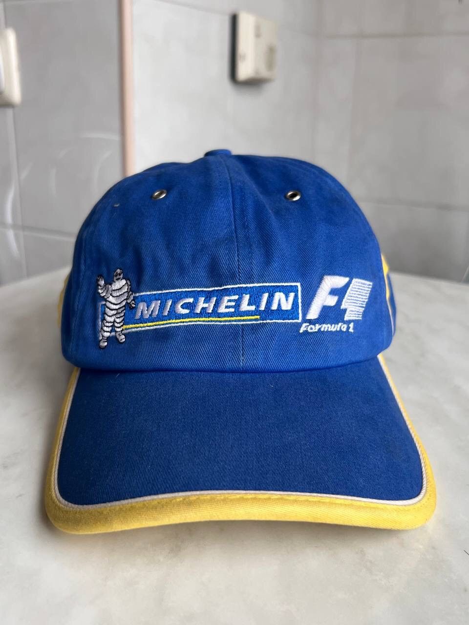 Vintage Michelin Formula F1 Racing Car Embroidery Cap Hat