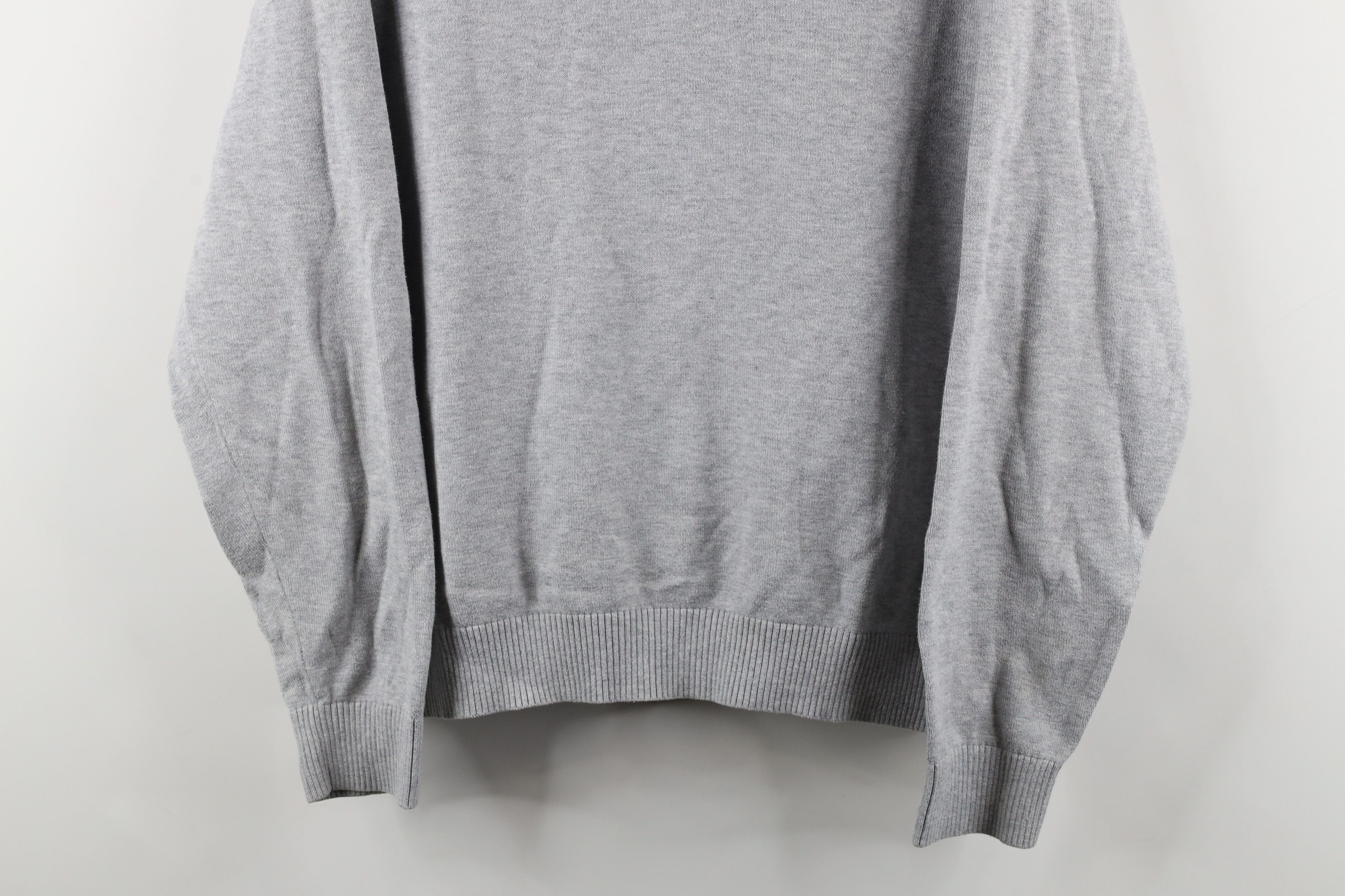 Vineyard Vines × Vintage Vineyard Vines Cotton Knit Half Zip Pullover Sweater Gray Size US M / EU 48-50 / 2 - 3 Thumbnail