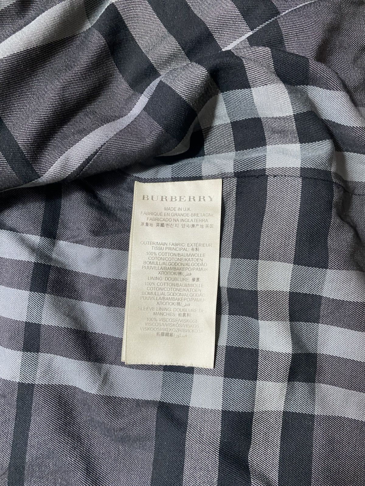 Burberry Burberry London Trench Coat Classic Nova Check Size US XL / EU 56 / 4 - 4 Thumbnail