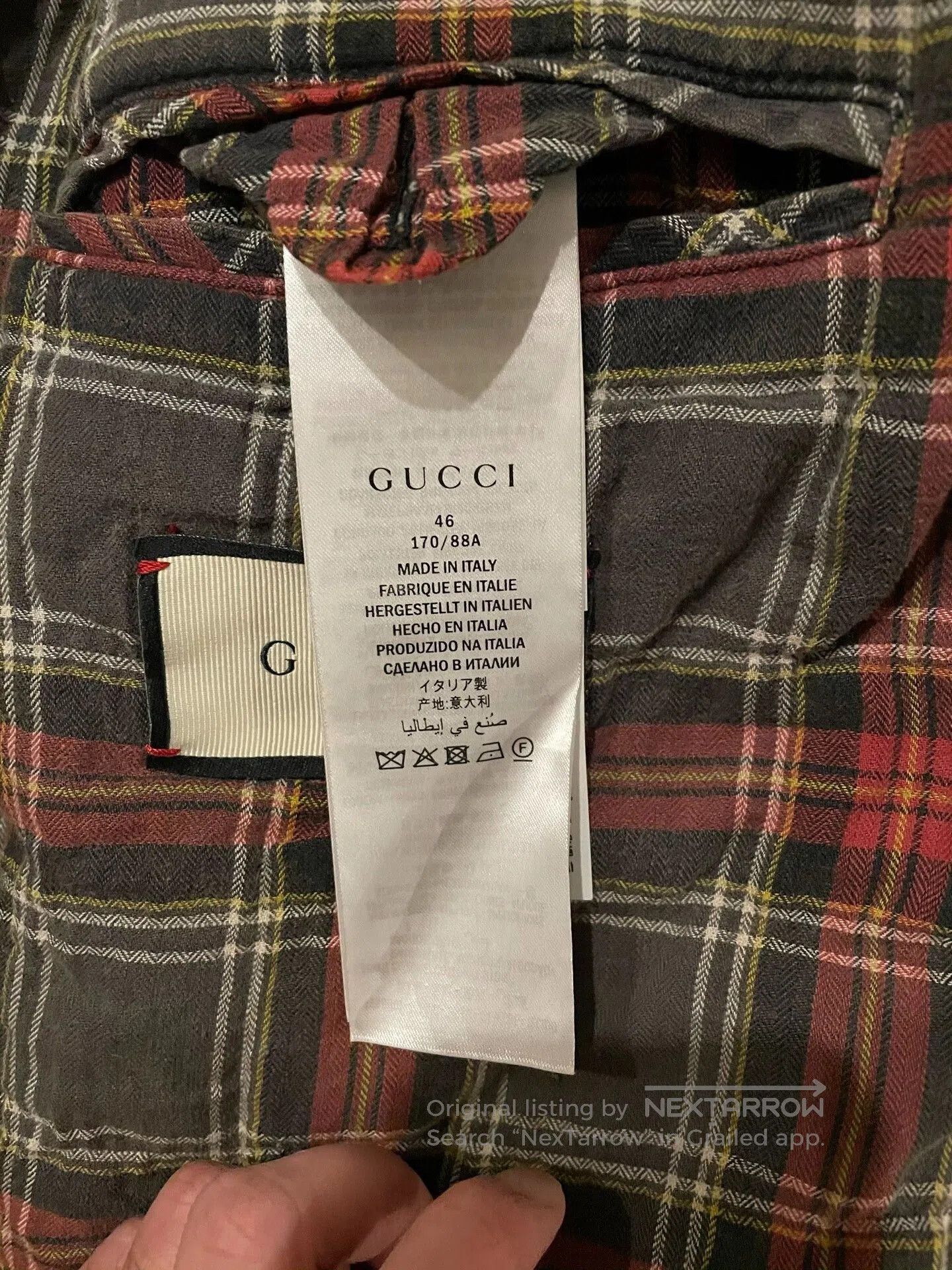 Gucci gucci denim jacket with unique design elements. Size US M / EU 48-50 / 2 - 6 Thumbnail