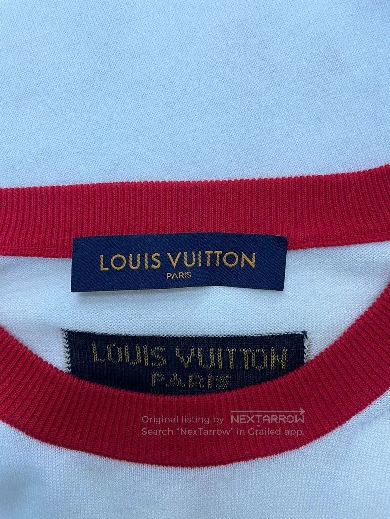 Louis Vuitton LV Colorblock Logo Knit Short Sleeve. Size US S / EU 44-46 / 1 - 4 Thumbnail