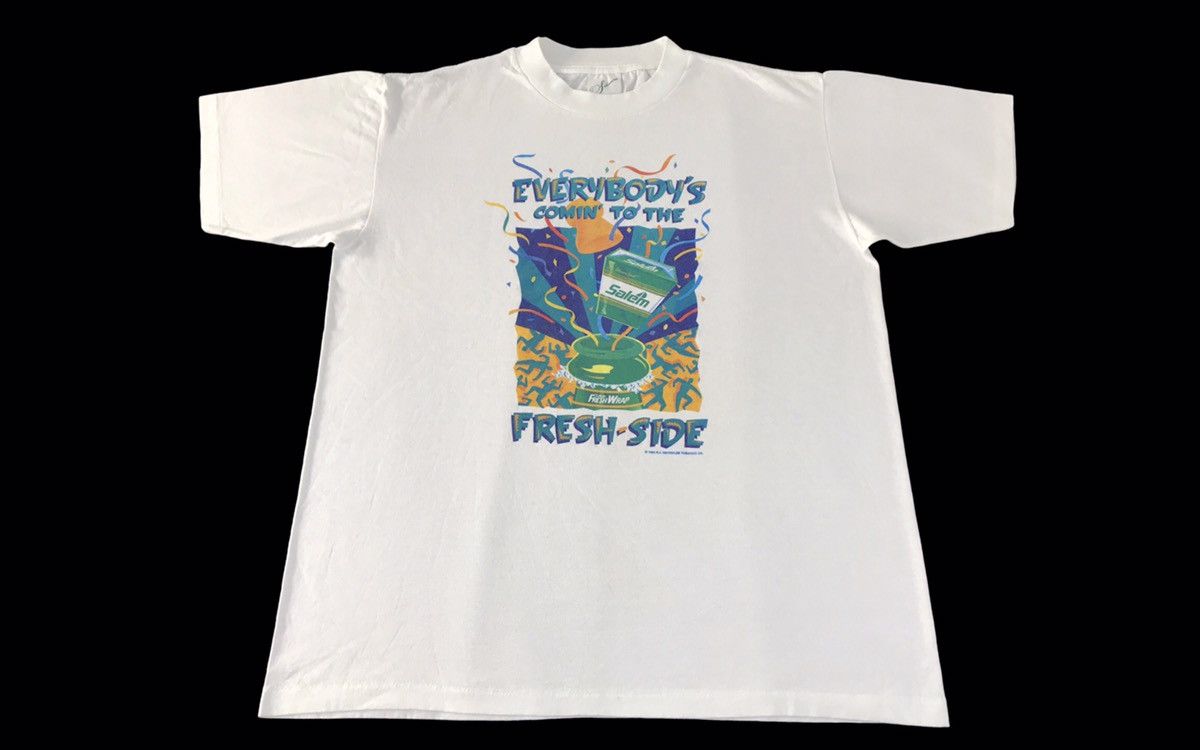 Vintage 90s 1992 Salem Usa art by R.J Reynolds Tee T-shirt Size US L / EU 52-54 / 3 - 1 Thumbnail