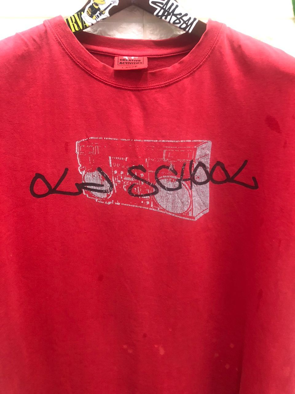 Rap Tees vintage rap tee OLD SCHOOL creative activities world famous Size US L / EU 52-54 / 3 - 4 Thumbnail