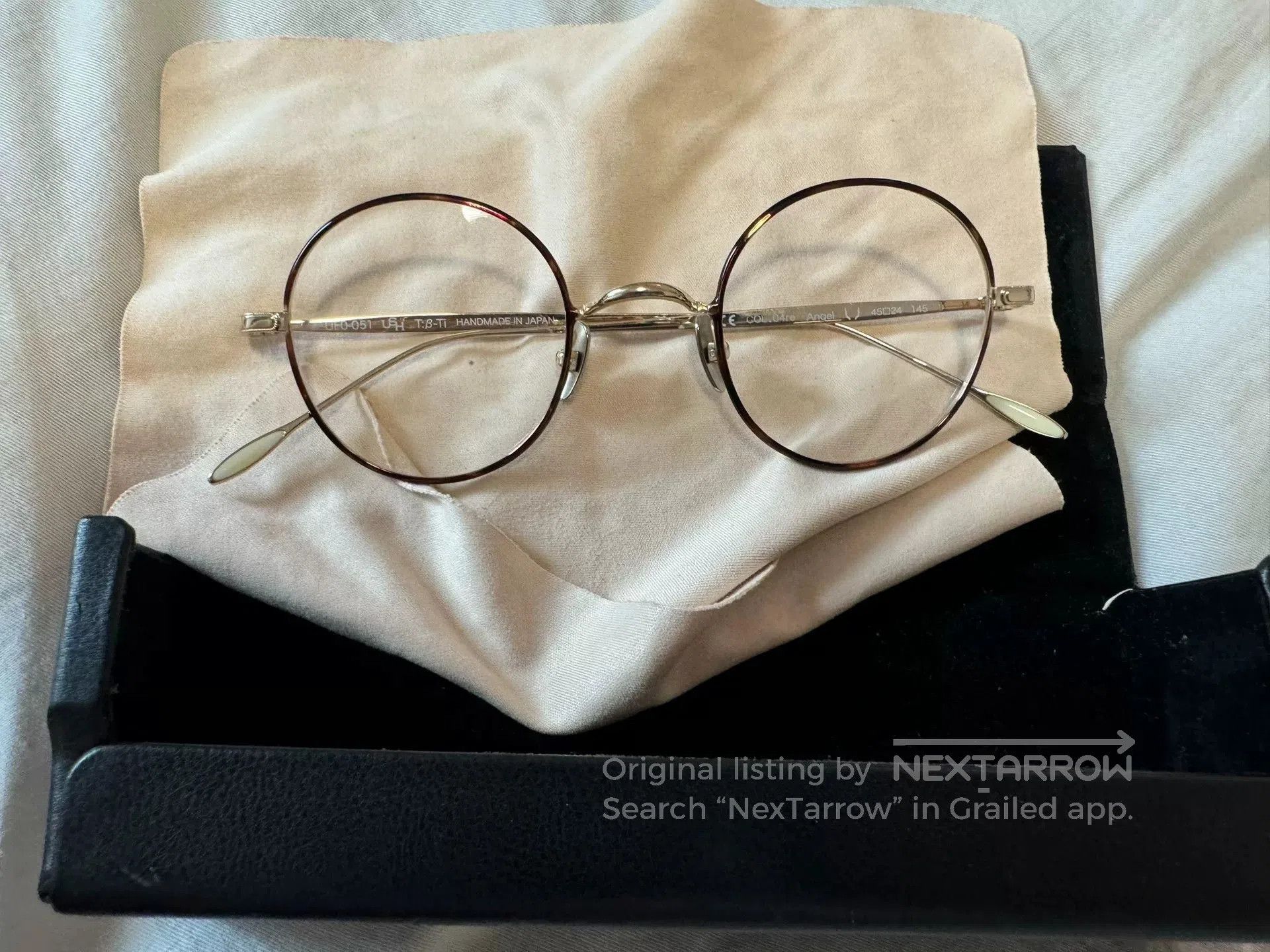 Japanese Brand Yuichi Toyama Titanium Eyeglasses Frame. Size ONE SIZE - 1 Thumbnail