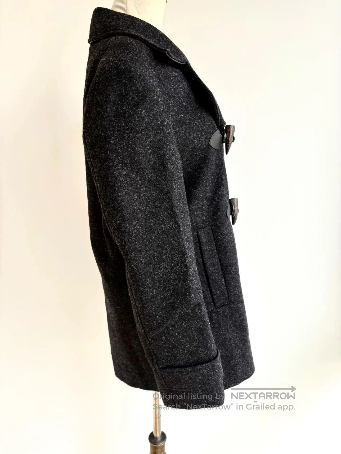 Vivienne Westwood vivienne westwood black gray leather coat. Size L / US 10 / IT 46 - 7 Thumbnail