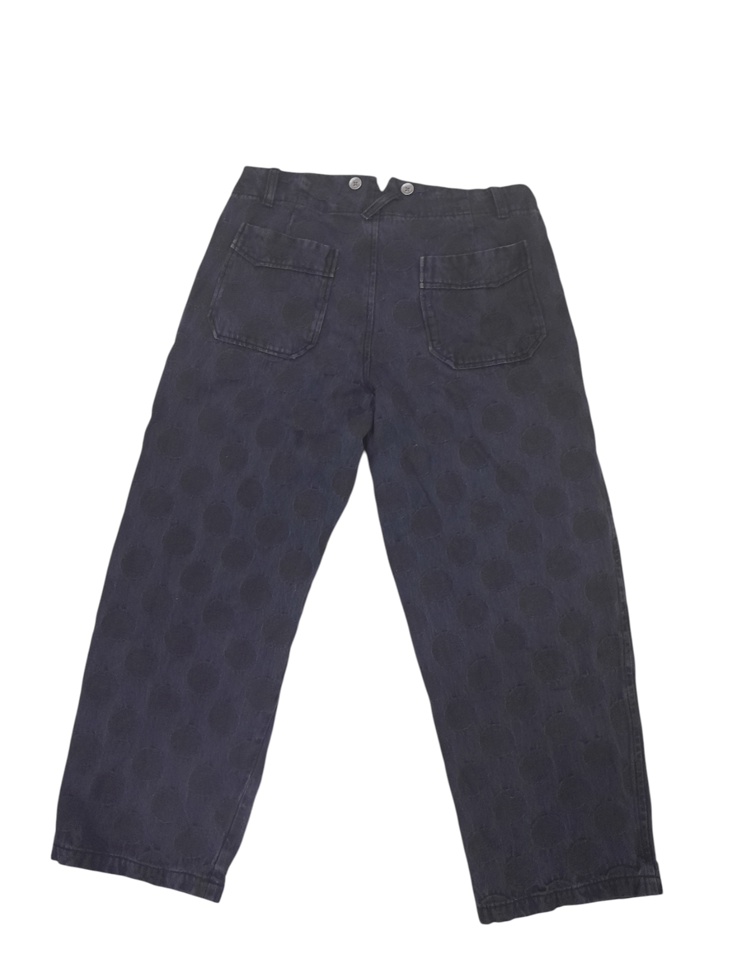 Designer Nankin‑Mame Jirushi Polka Dot Pant (F481) W27 Size US 27 - 3 Thumbnail