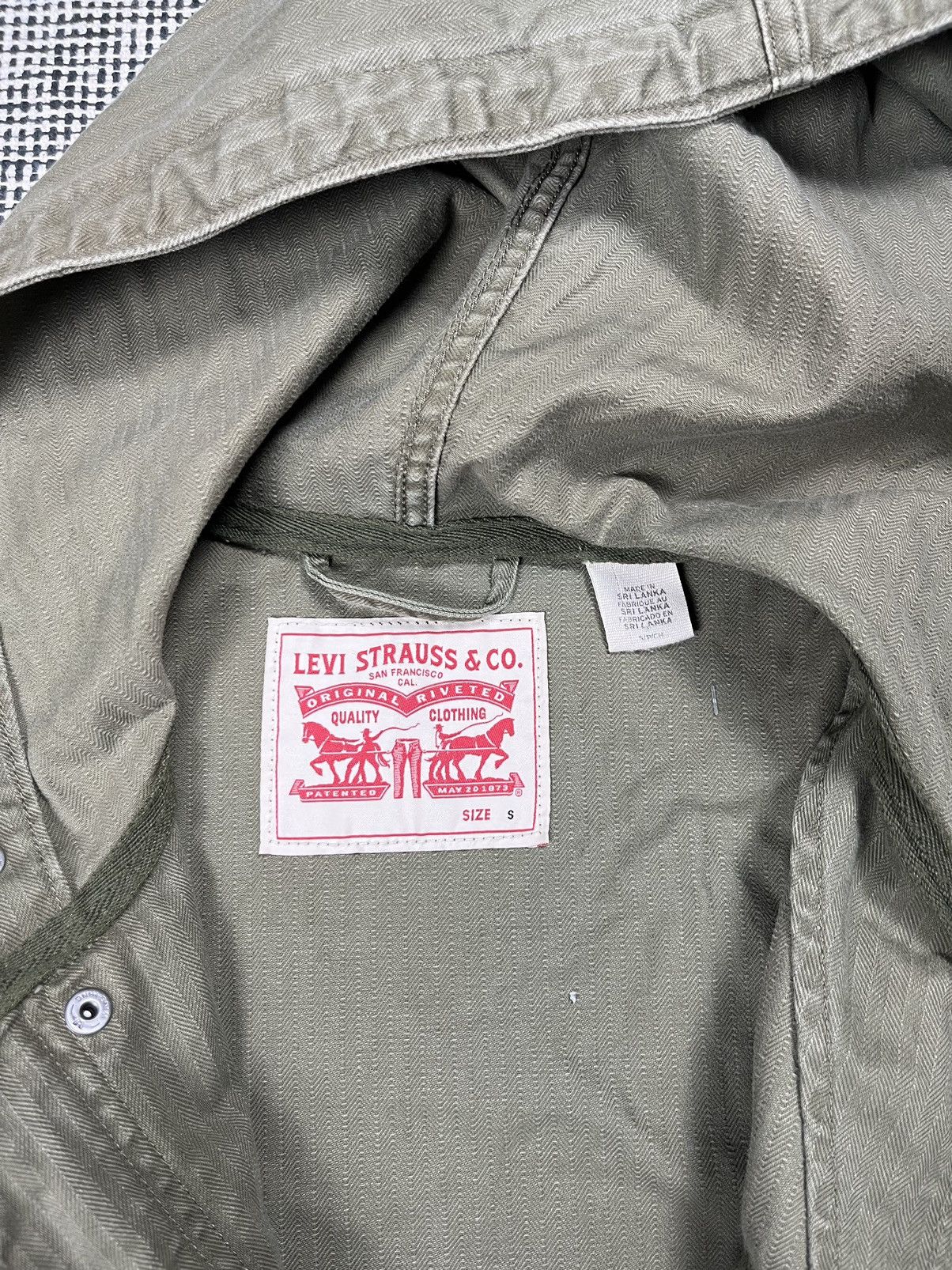 Levi's Levi’s smock jacket army style cargo parka Size US S / EU 44-46 / 1 - 8 Thumbnail