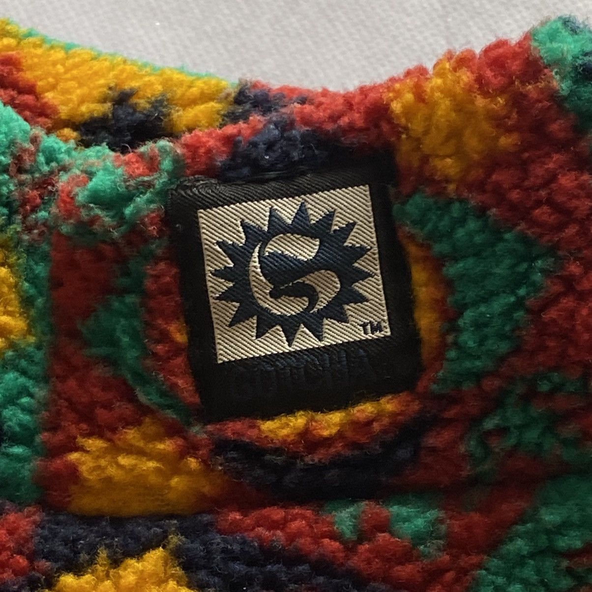 Gotcha × Vintage Vintage 90s Gotcha Quicksilver Billabong Vibe Fleece Surf Size US L / EU 52-54 / 3 - 5 Thumbnail