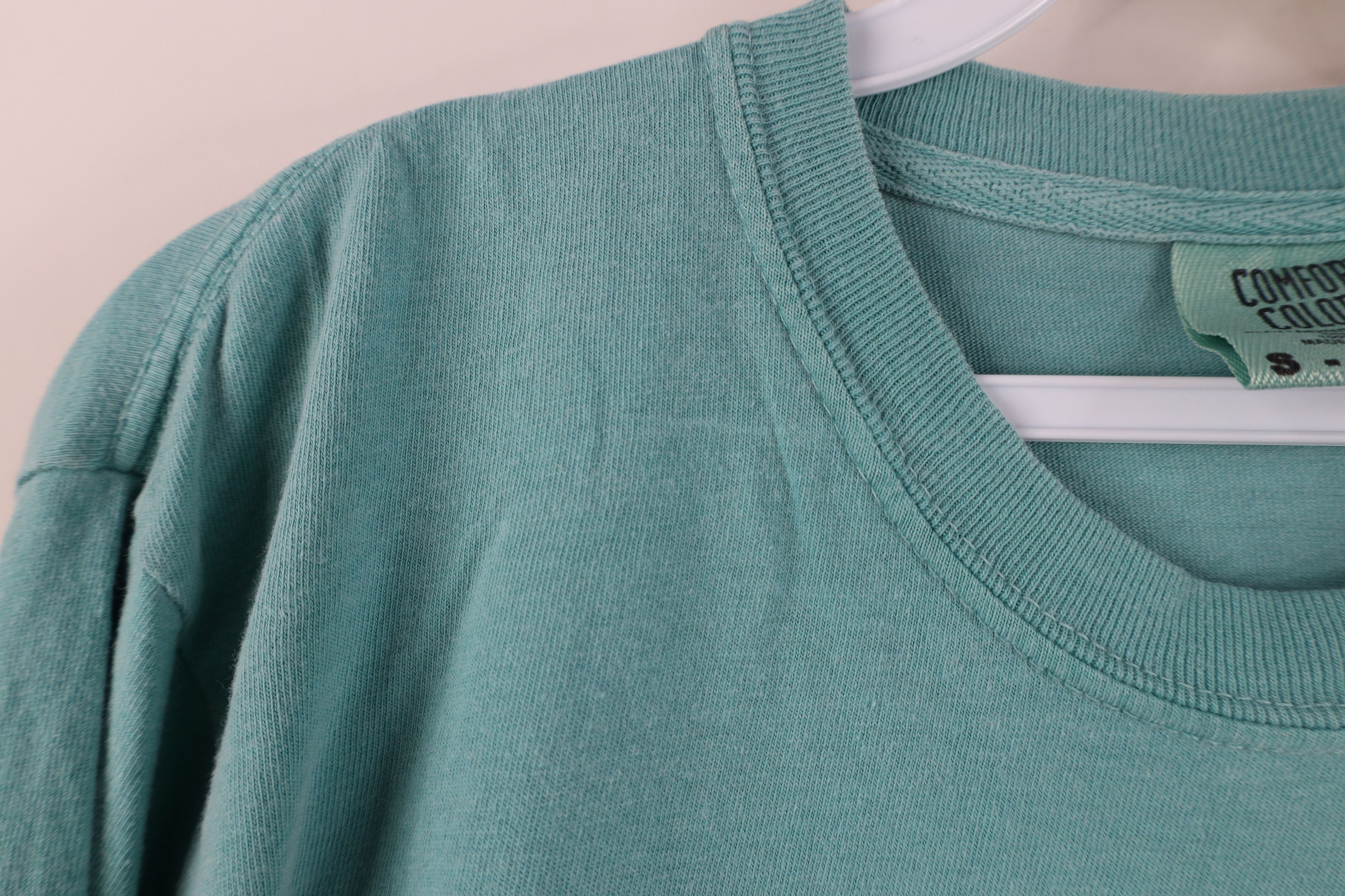 Vintage Vintage Ron Jon Surf Ship Spell Out Long Sleeve T-Shirt Teal Size US S / EU 44-46 / 1 - 8 Thumbnail