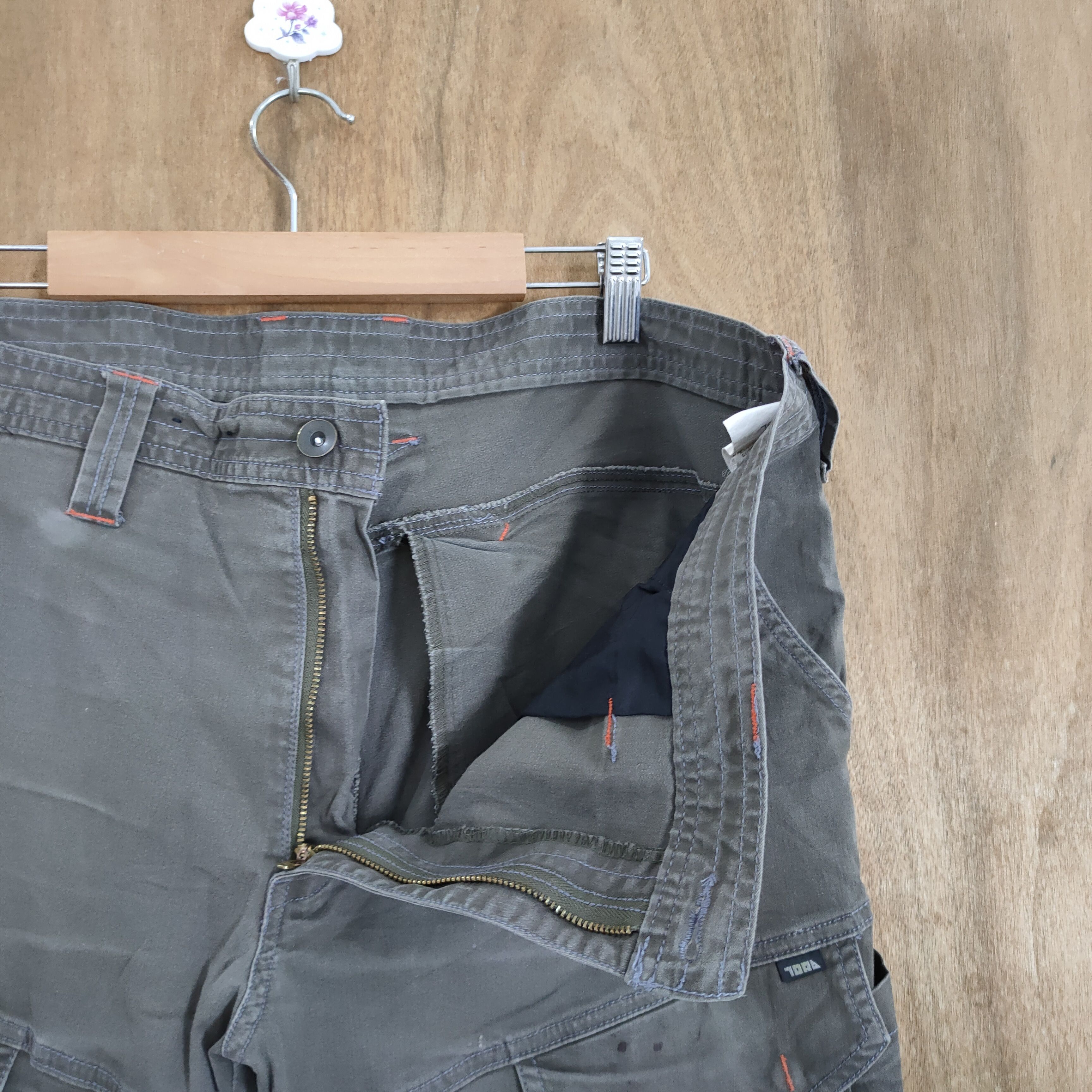 Japanese Brand × Voodoo Tactical VINTAGE JAPANESE DISTRESSED SKINNY CARGO PANTS Size US 35 - 6 Thumbnail