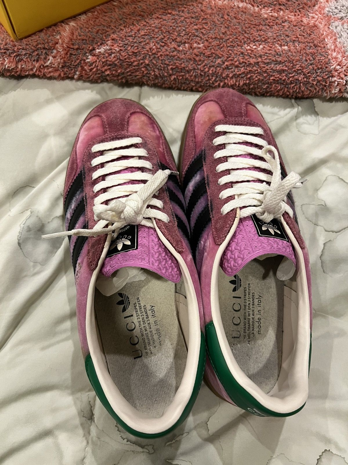 Adidas × Gucci Adidas x Gucci Gazelle Pink - US 9.5 Size US 9.5 / EU 42-43 - 5 Thumbnail