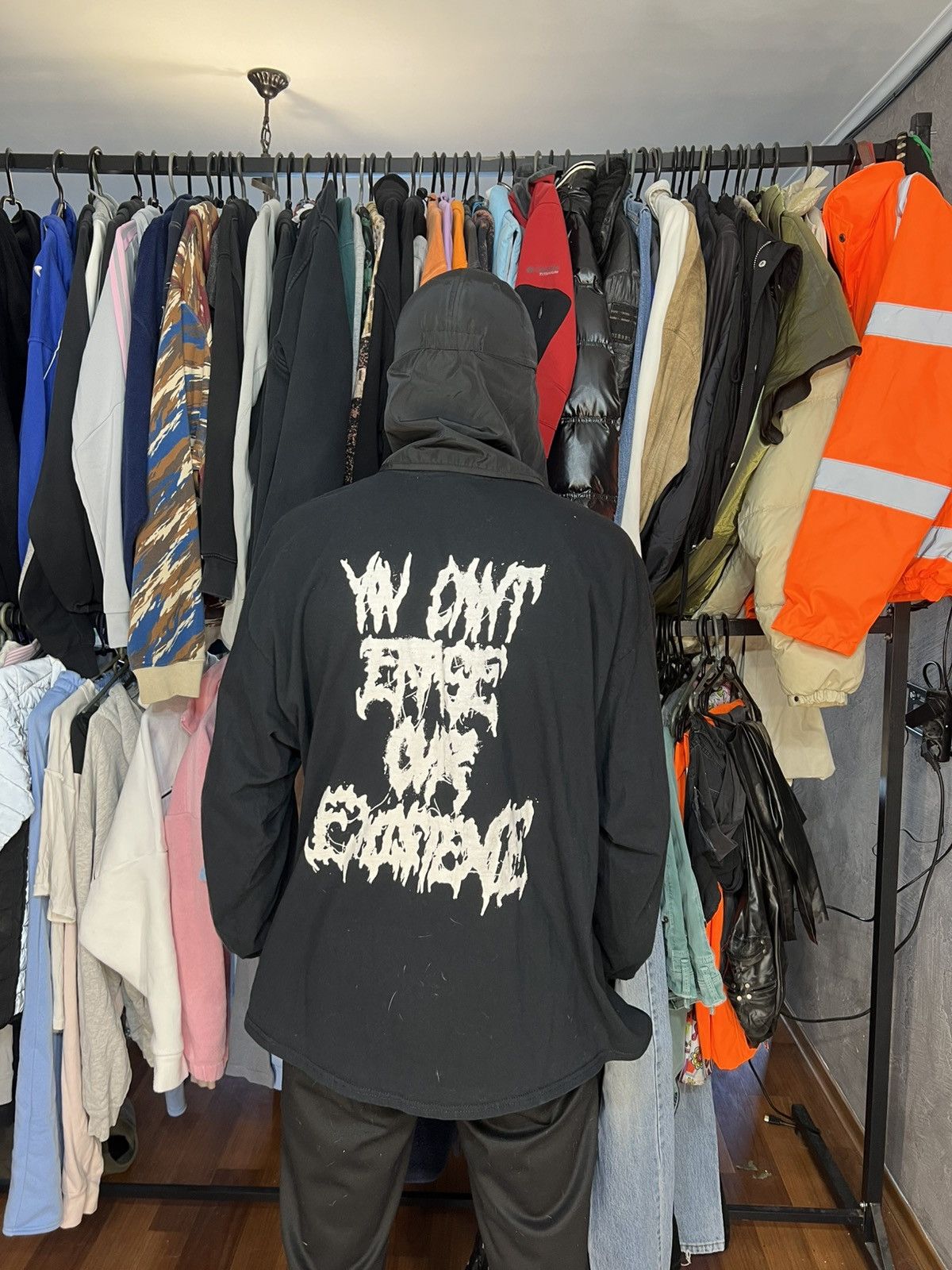 Stussy 🕷️STUSSY Long sleeve Gothic big logo 🕷️ Size US XL / EU 56 / 4 - 8 Thumbnail