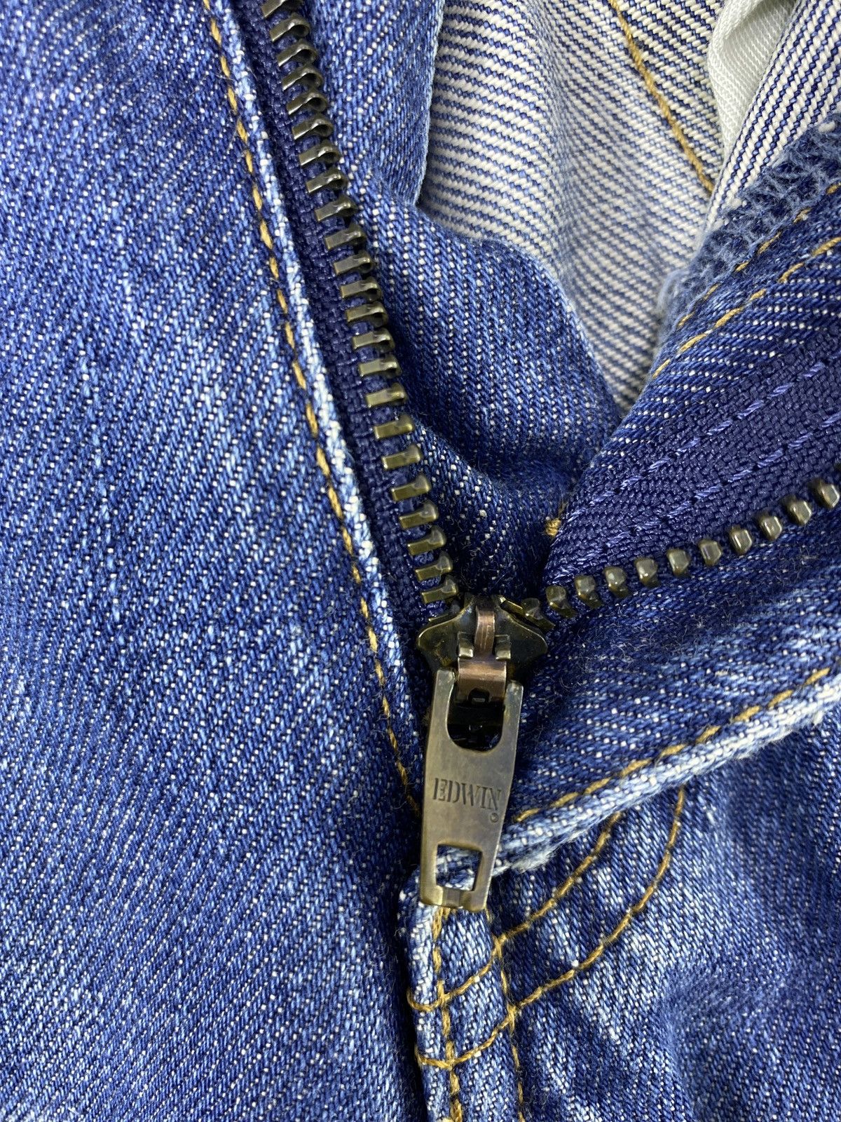 Edwin × Japanese Brand Edwin Miss 503 Blue Wash Jeans - J1118 Size US 26 / EU 42 - 8 Thumbnail