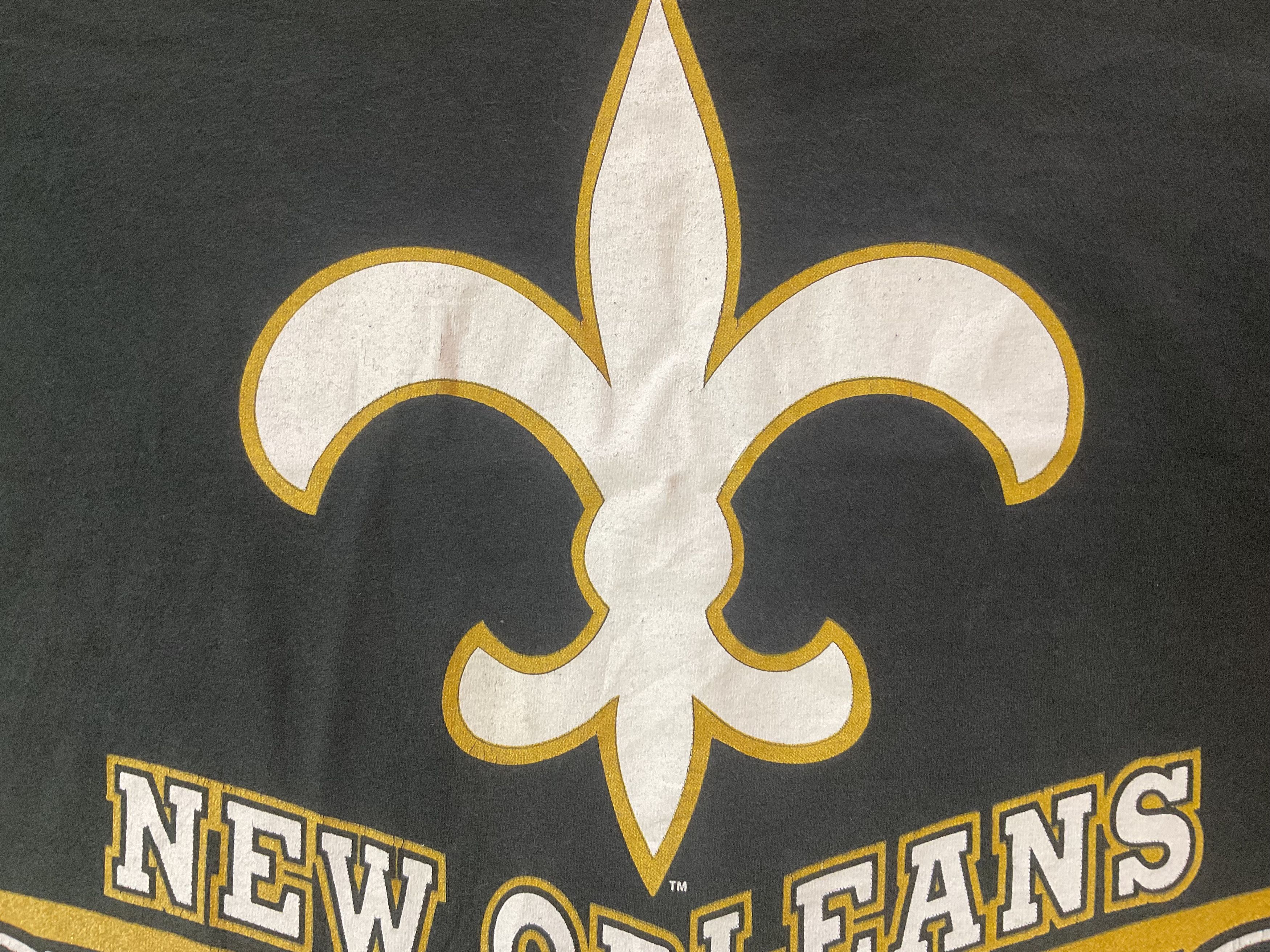 NFL Vintage 1995 NFL New Orleans Saints T-Shirt Size US L / EU 52-54 / 3 - 5 Thumbnail