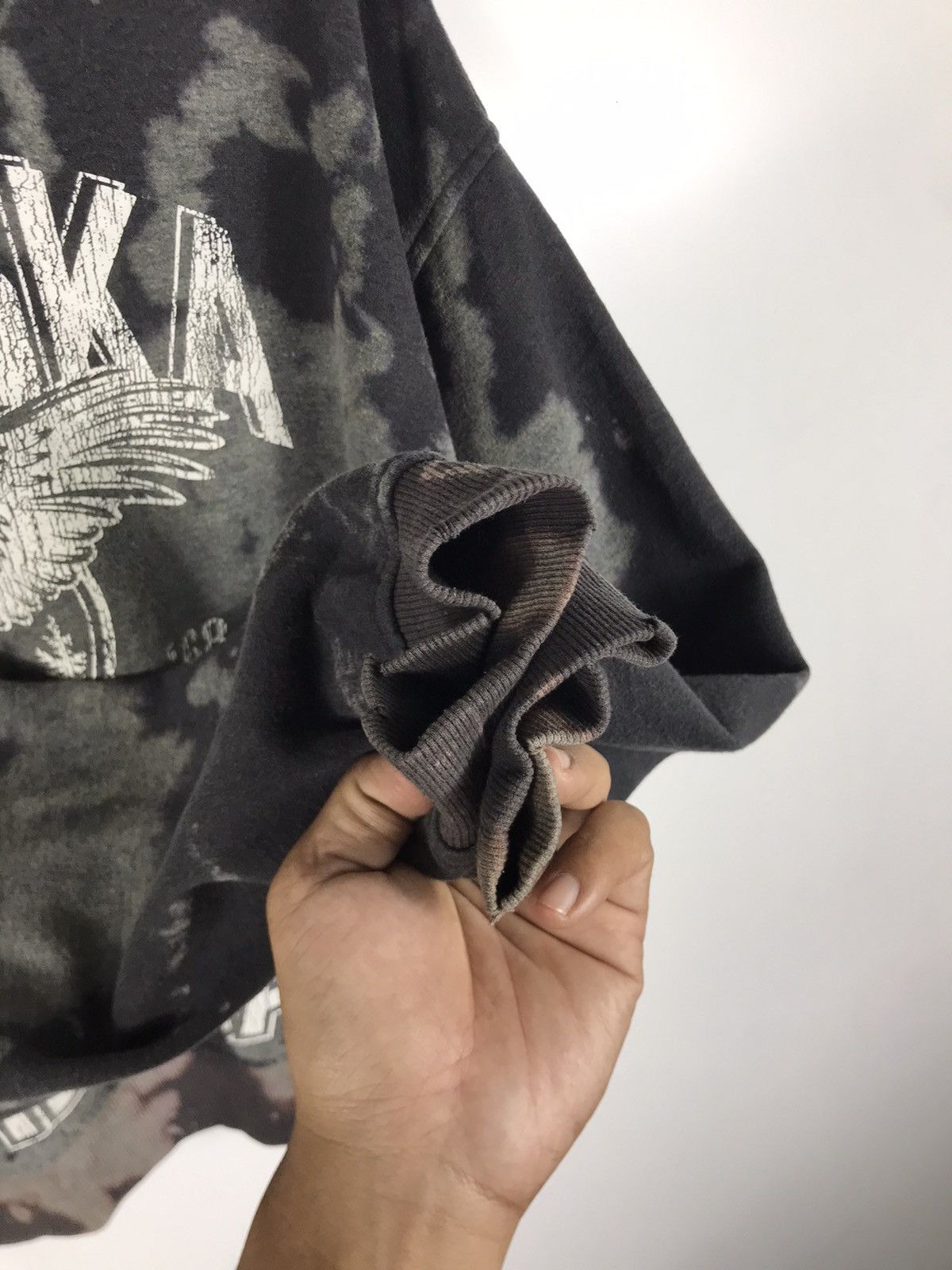H&M 🔥Y2K H&M Nebraska America Tye Dye Cropped Sweatshirt Size XL / US 12-14 / IT 48-50 - 6 Thumbnail